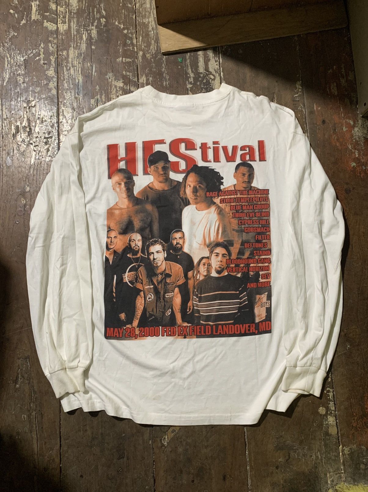Band Tees Vintage Longsleeve HFSTIVAL 2000 Size US XL / EU 56 / 4 - 3 Thumbnail