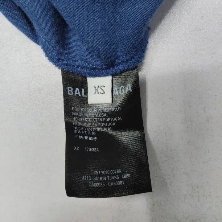 Balenciaga Balenciaga Balenciaga SS21 Marathon Logo Print TShirt -250 Size US XS / EU 42 / 0 - 2 Thumbnail