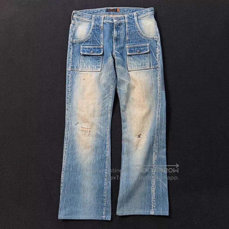 Undercover Undercover size 3 06 SS T Washed Used Jeans Size US 30 / EU 46 - 1 Thumbnail