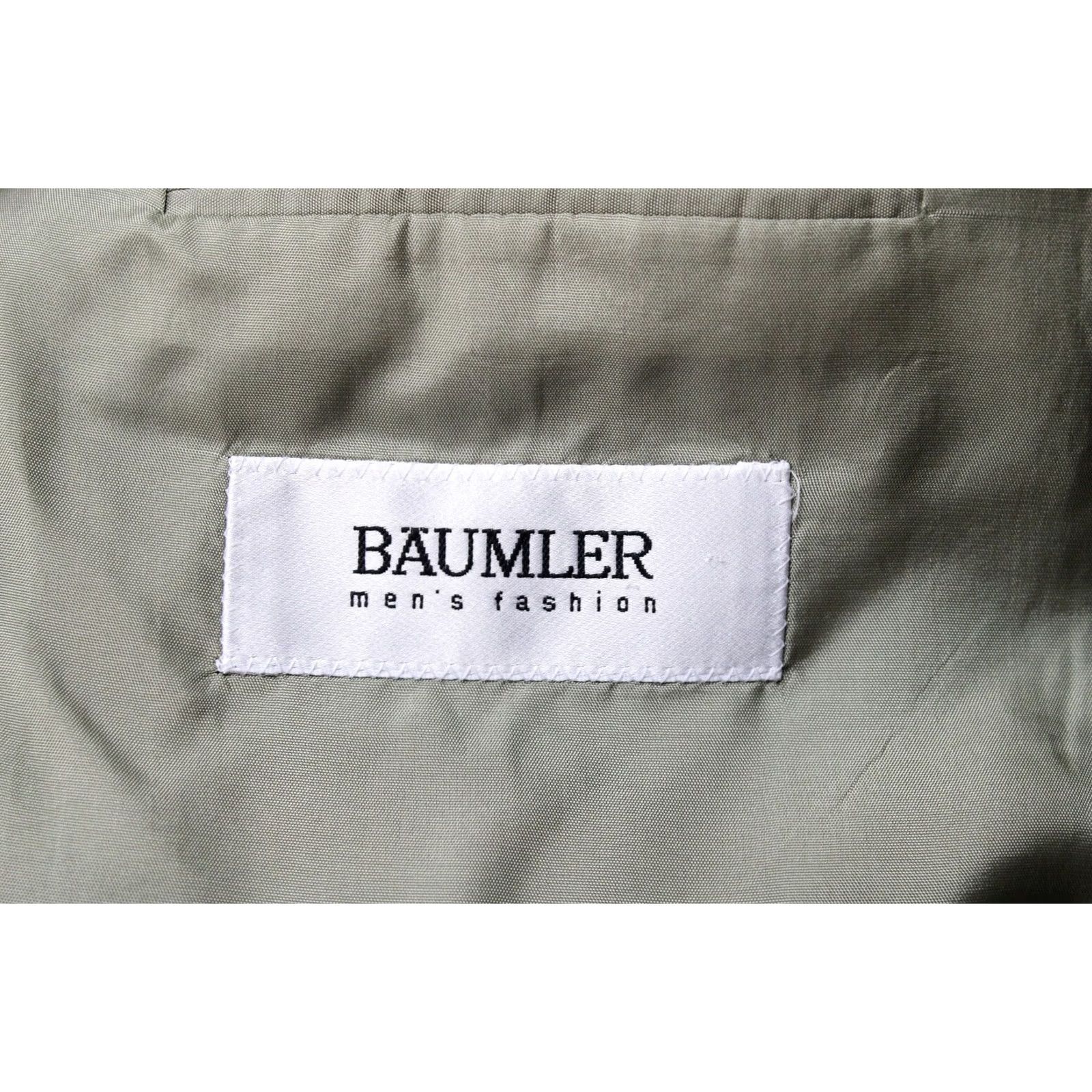 Vintage BAUMLER Blazer Men’s XL Wool Plaid Single Breasted Notch Lapel Pockets Multicoloured Patterned Featured Jacket Size 46R - 6 Thumbnail