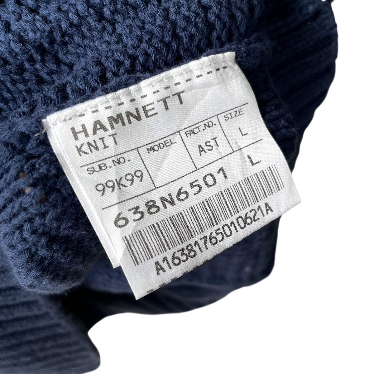 Katharine Hamnett London Kathrine Hamnett London Designer Knitted Long Sweater Size US L / EU 52-54 / 3 - 6 Thumbnail