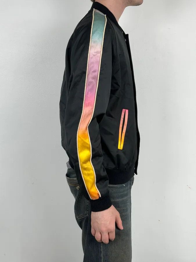 Saint Laurent Paris AW2017 Saint Laurent Black Multicolor Panther Teddy Jacket Size US M / EU 48-50 / 2 - 4 Thumbnail