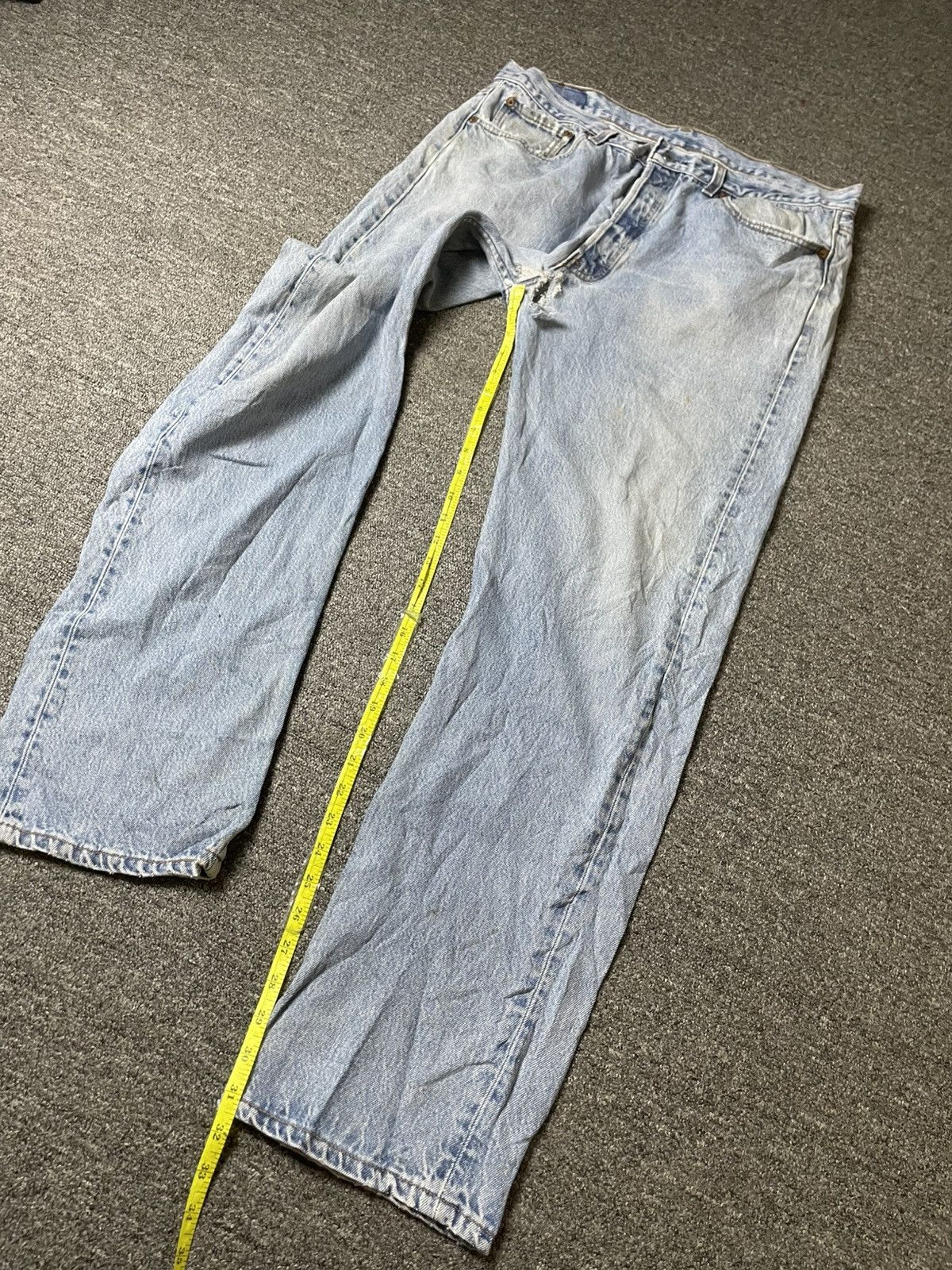 Levi's × Vintage LEVIS STRAUSS & Co 501 Relaxed Fit Jeans (106) Size US 36 / EU 52 - 5 Thumbnail