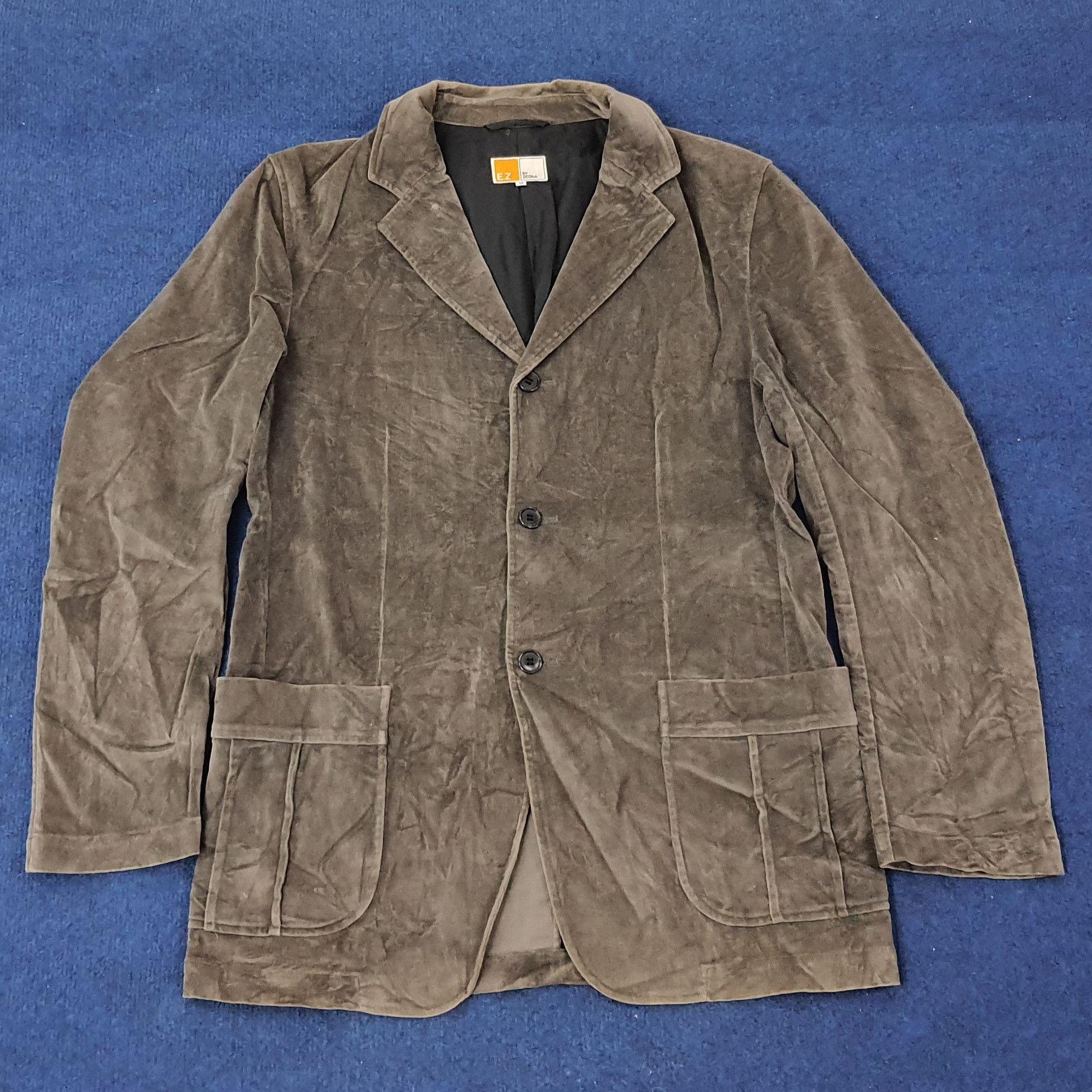 Ermenegildo Zegna Vintage Ermenegildo Zegna E.Z by Zegda Blazer C246N10 Size US S / EU 44-46 / 1 - 1 Thumbnail