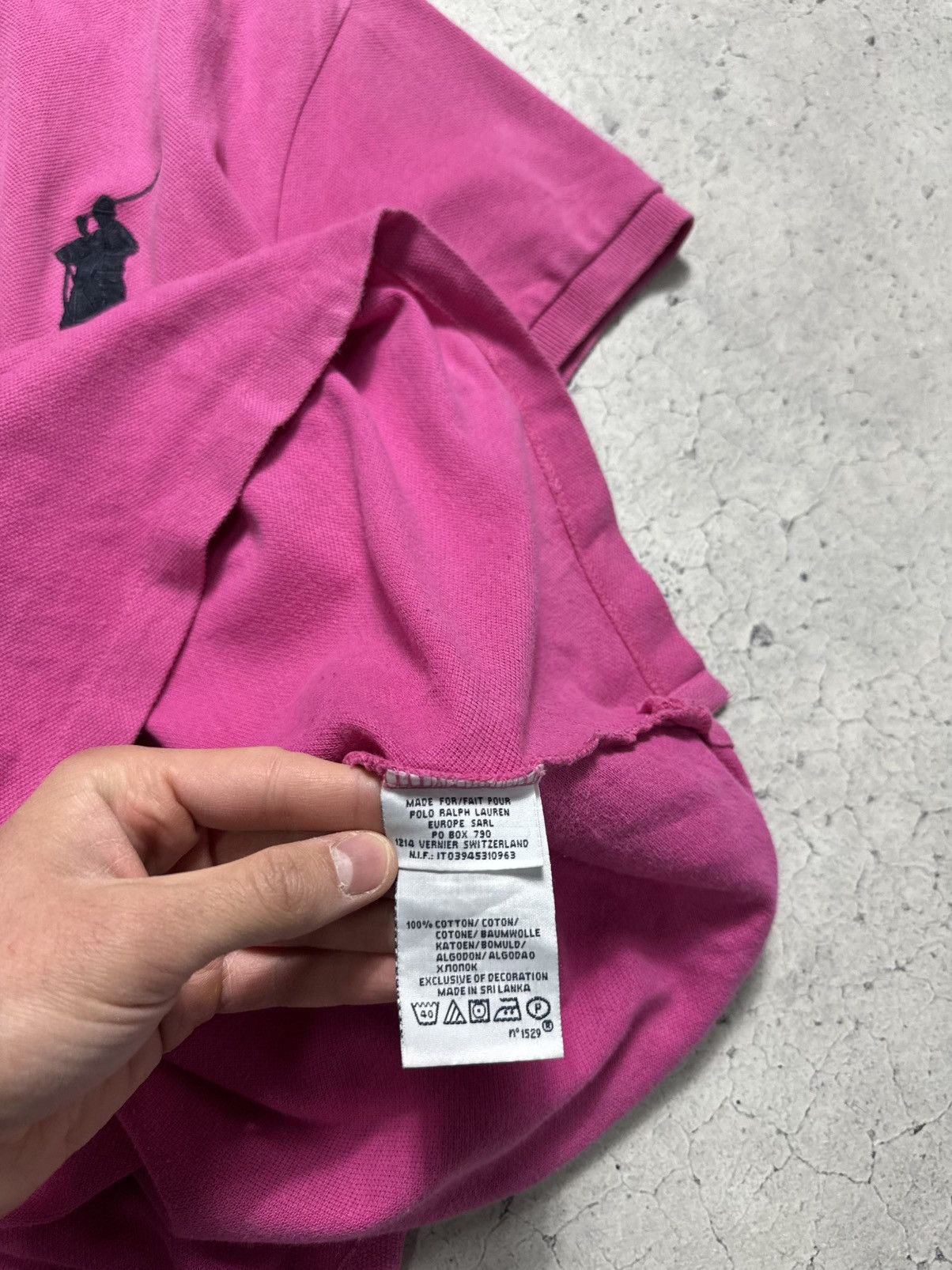 Polo Ralph Lauren Polo Ralph Lauren Women’s Polo Shirt Big Pony #3 Vintage Size M / US 6-8 / IT 42-44 - 7 Thumbnail