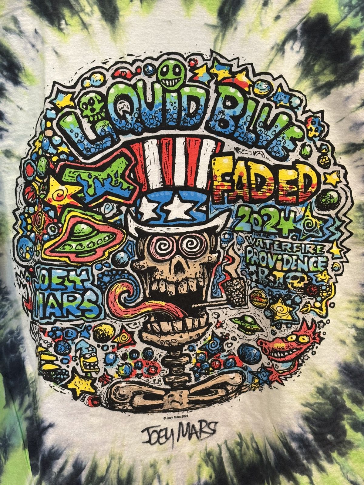 Liquid Blue Joey Mars x Faded x Liquid Blue Event Shirt SIGNED /400 - XL Size US XL / EU 56 / 4 - 2 Thumbnail