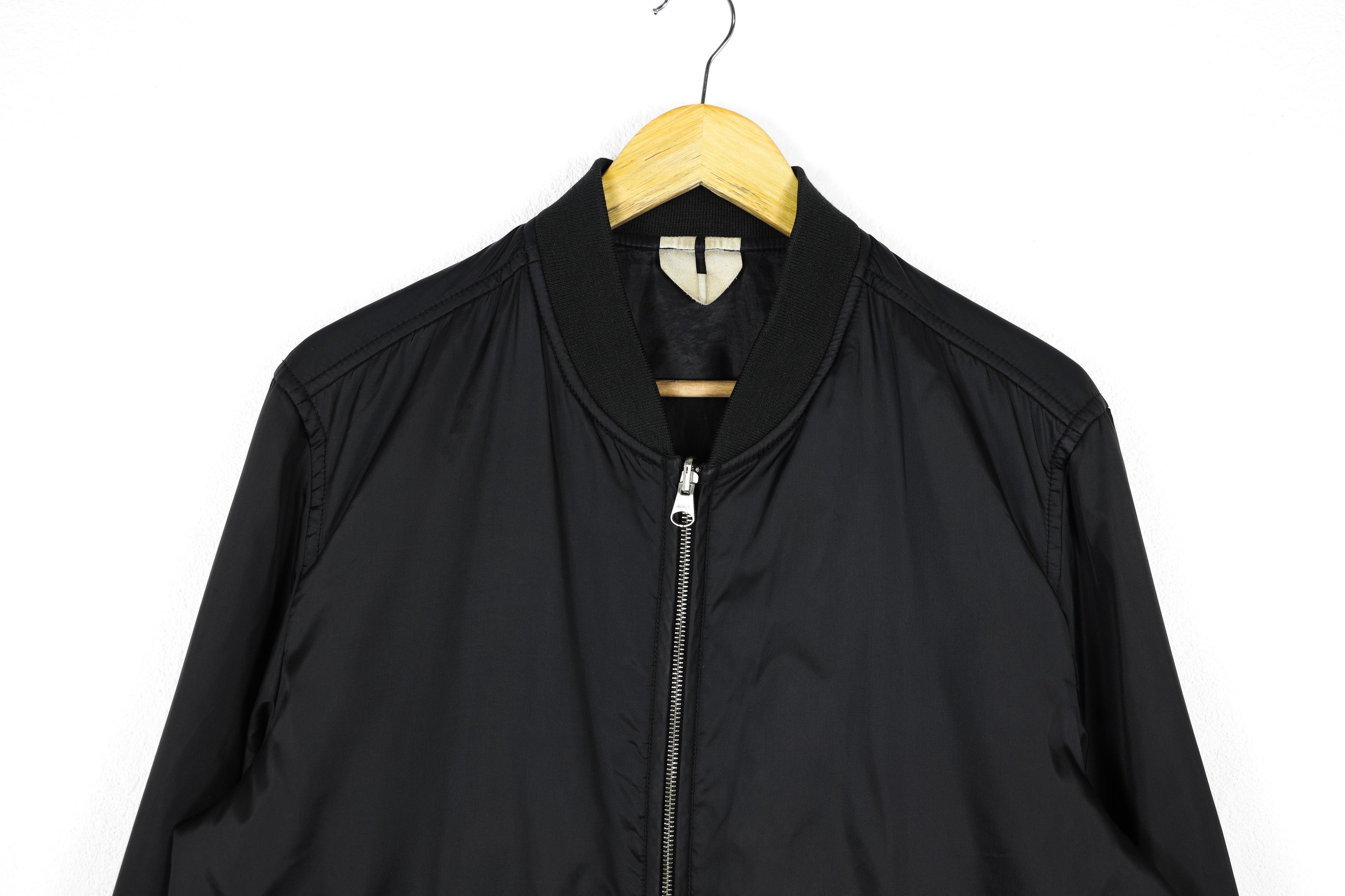 Arket Arket Black Nylon Thermore LIner Bomber Jacket 50 size Size US M / EU 48-50 / 2 - 2 Thumbnail