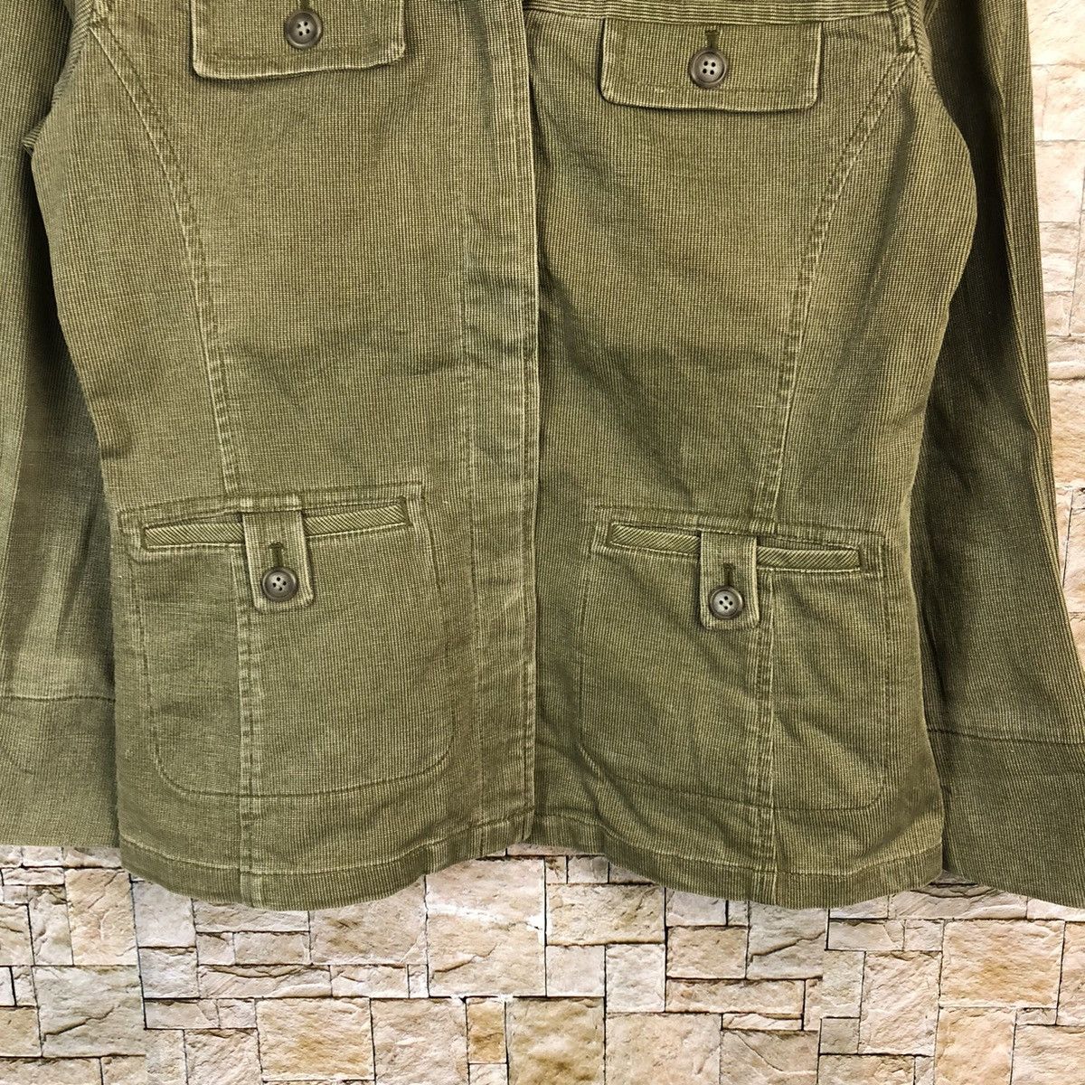 Japanese Brand Elle Plante Green jaket #A824 Size S / US 4 / IT 40 - 6 Thumbnail