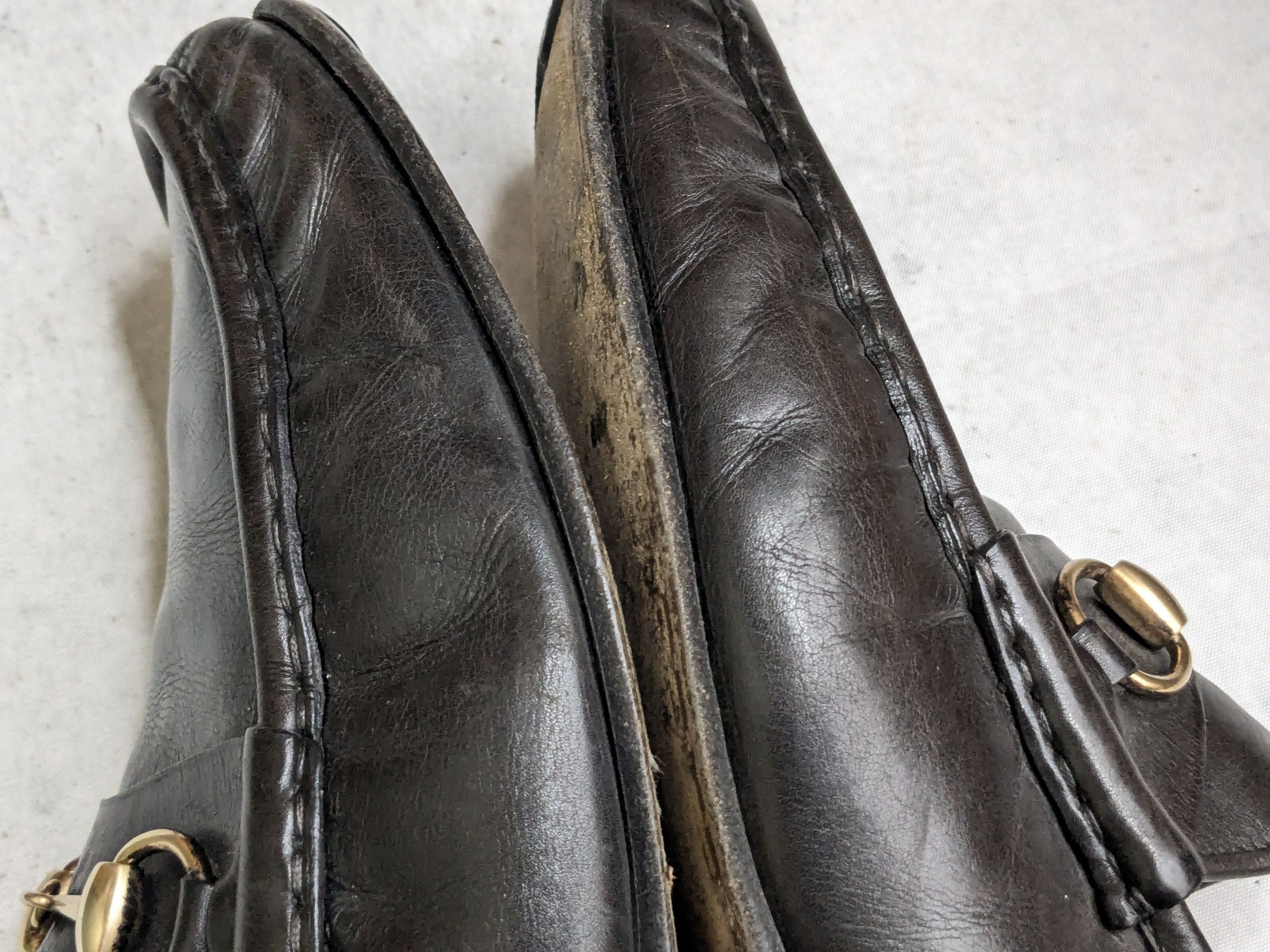Gucci Gucci Horsebit Loafers Dark Brown 14 D Leather Size US 14 / EU 47 - 5 Thumbnail