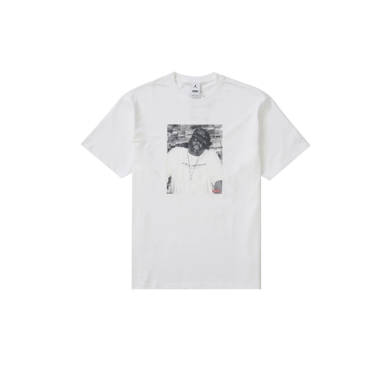 Jordan Brand × Supreme Supreme Jordan Biggie Top T-Shirt White Size: XXL Size US XXL / EU 58 / 5 - 1 Thumbnail