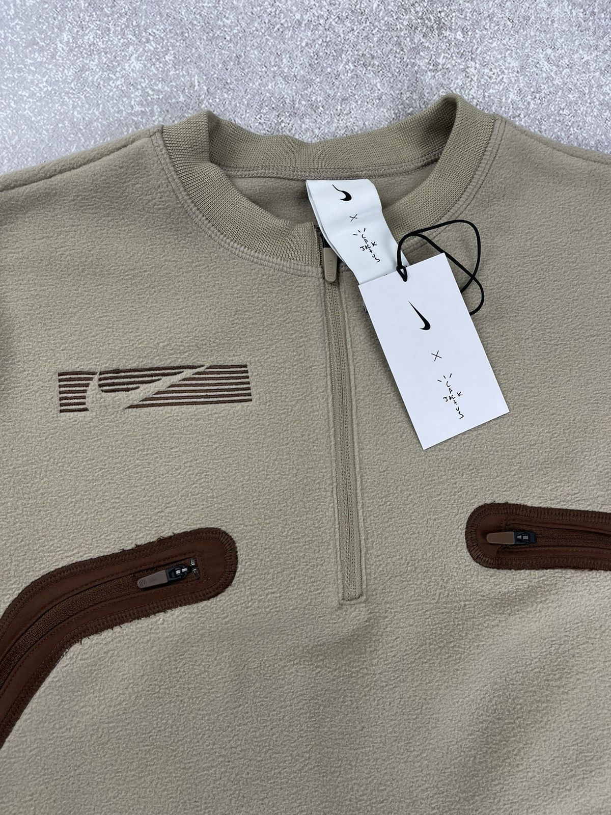 Nike × Travis Scott Nike x Travis Scott NRG Cactus Fleece Pullover Sweatshirt M Size M / US 6-8 / IT 42-44 - 4 Thumbnail