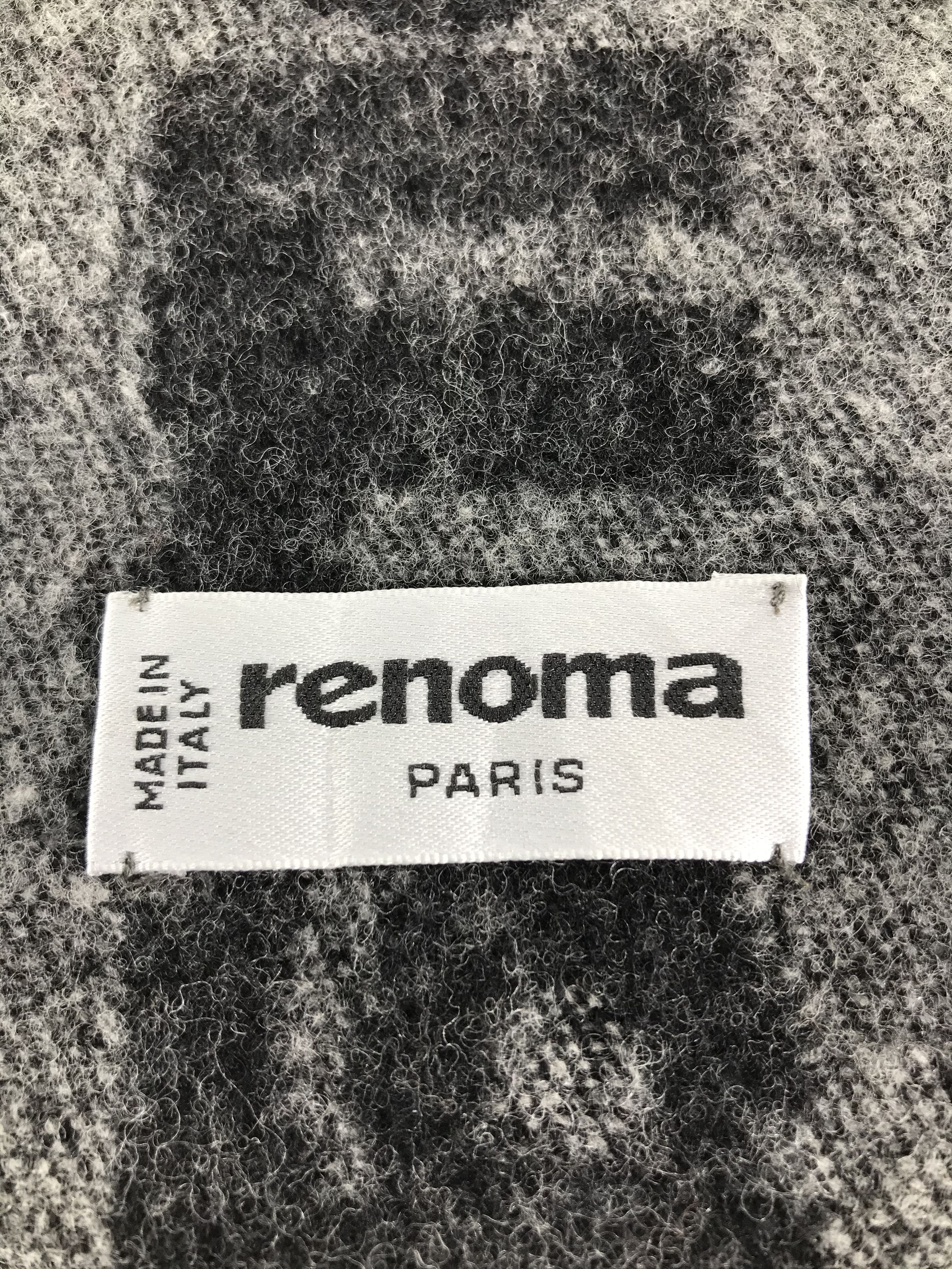 Renoma Renoma Wool Scarf Muffler Neck Wrap V313 Size ONE SIZE - 4 Thumbnail