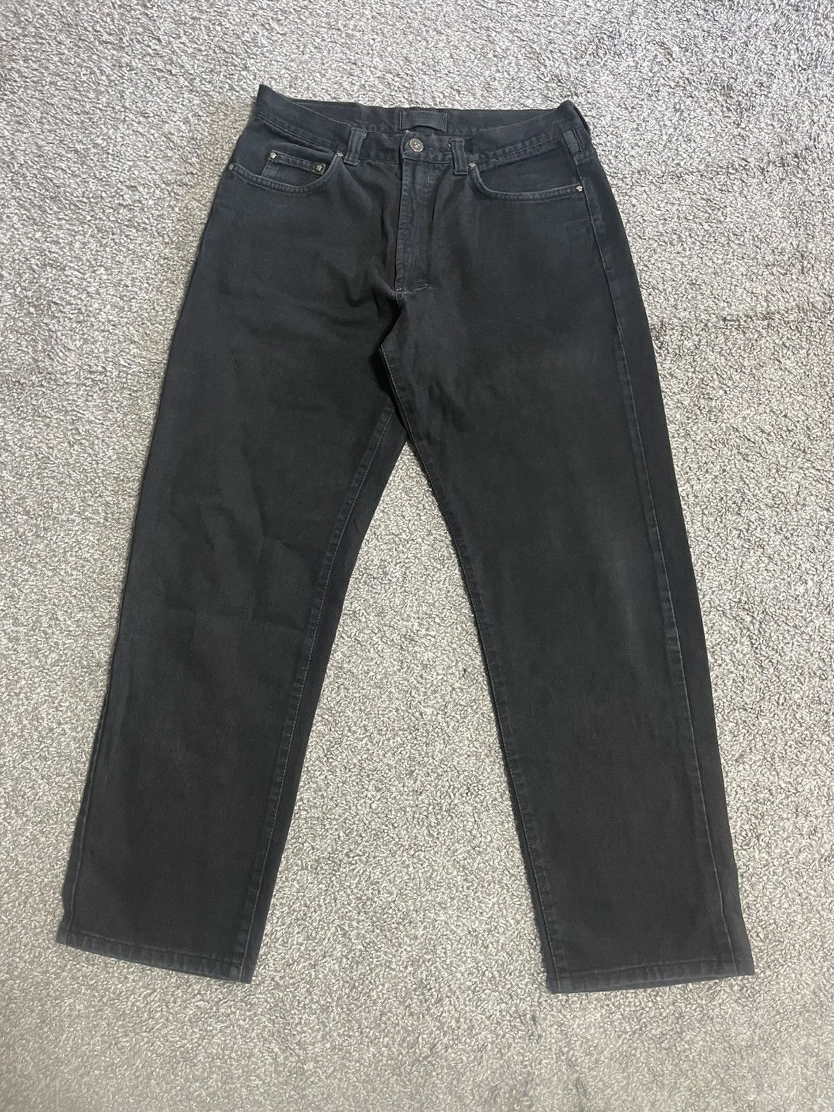 Versace Jeans Couture × Vintage VERSACE JEANS COUTURE VINTAGE MEDUSA BLACK EDITION SIZE 36 Size US 34 / EU 50 - 2 Thumbnail