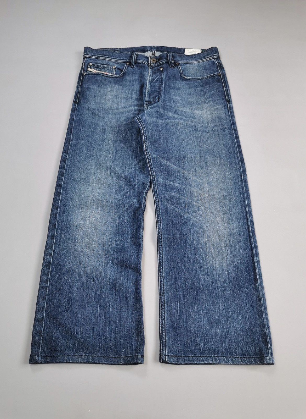 Diesel Diesel Quratt Stretch Jeans (LG90) Size US 34 / EU 50 - 2 Thumbnail