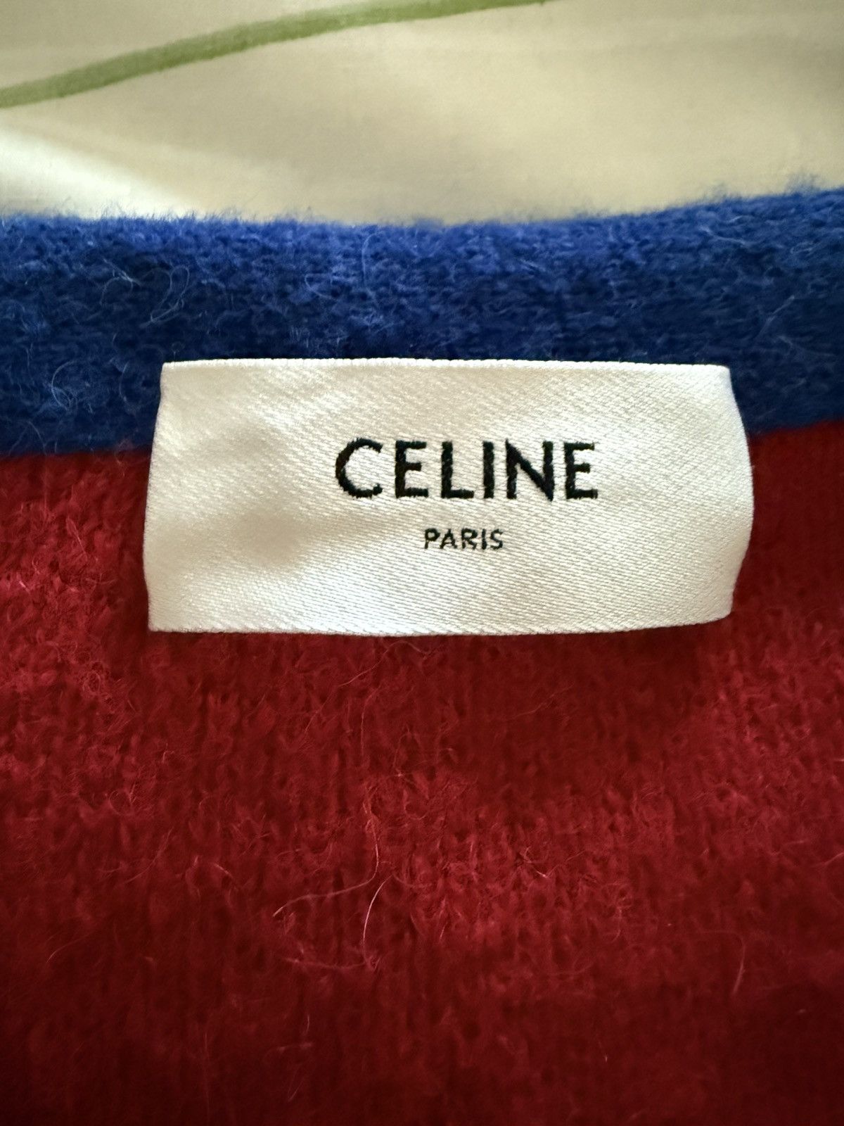 Celine $3.2k 🤑 SS23 Celine embellished sequin star cardigan alpaca Size US M / EU 48-50 / 2 - 21 Thumbnail