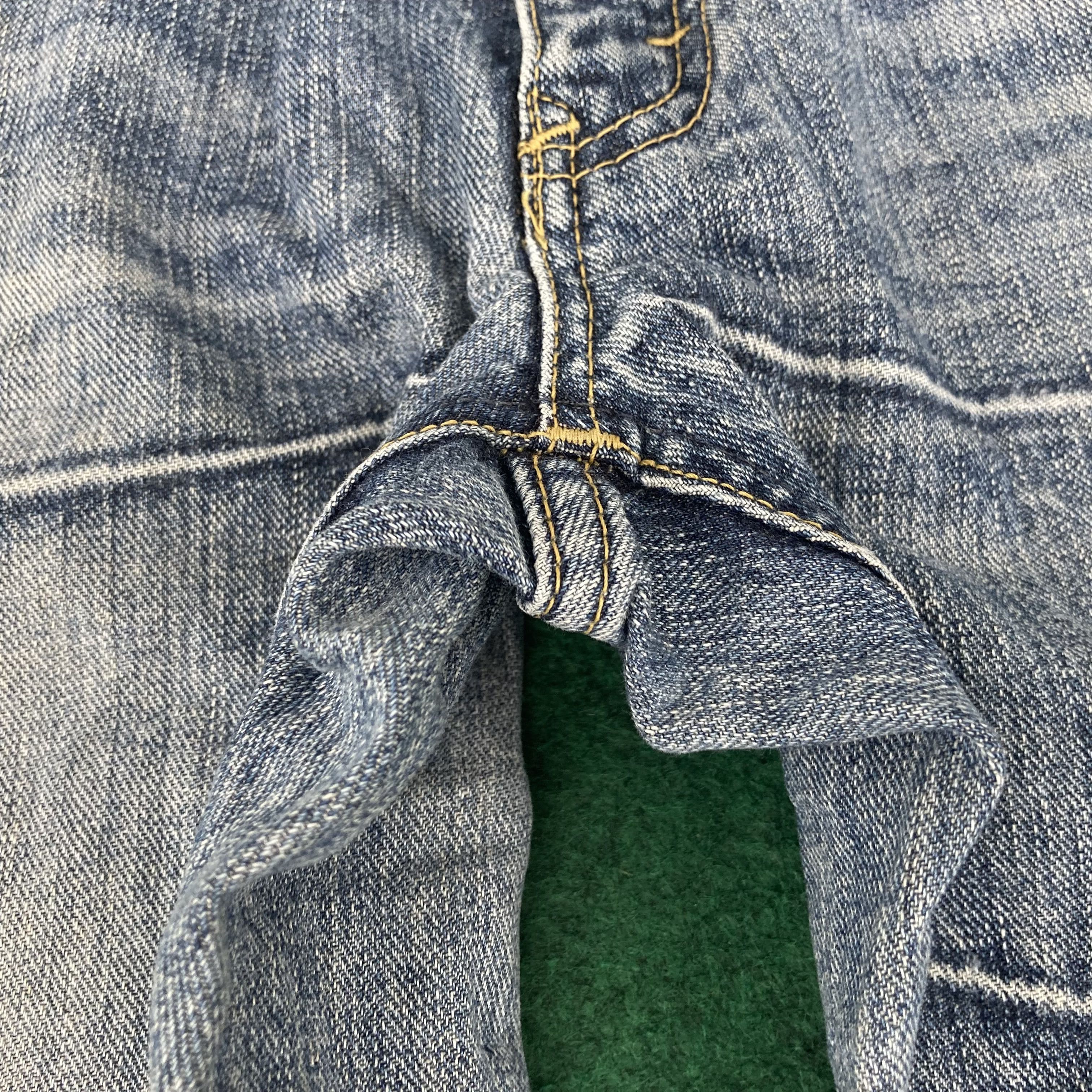 Designer × Lee × Vintage Vtg Lee Denim Sz 32 Bootcut Faded Jeans Size US 32 / EU 48 - 5 Thumbnail