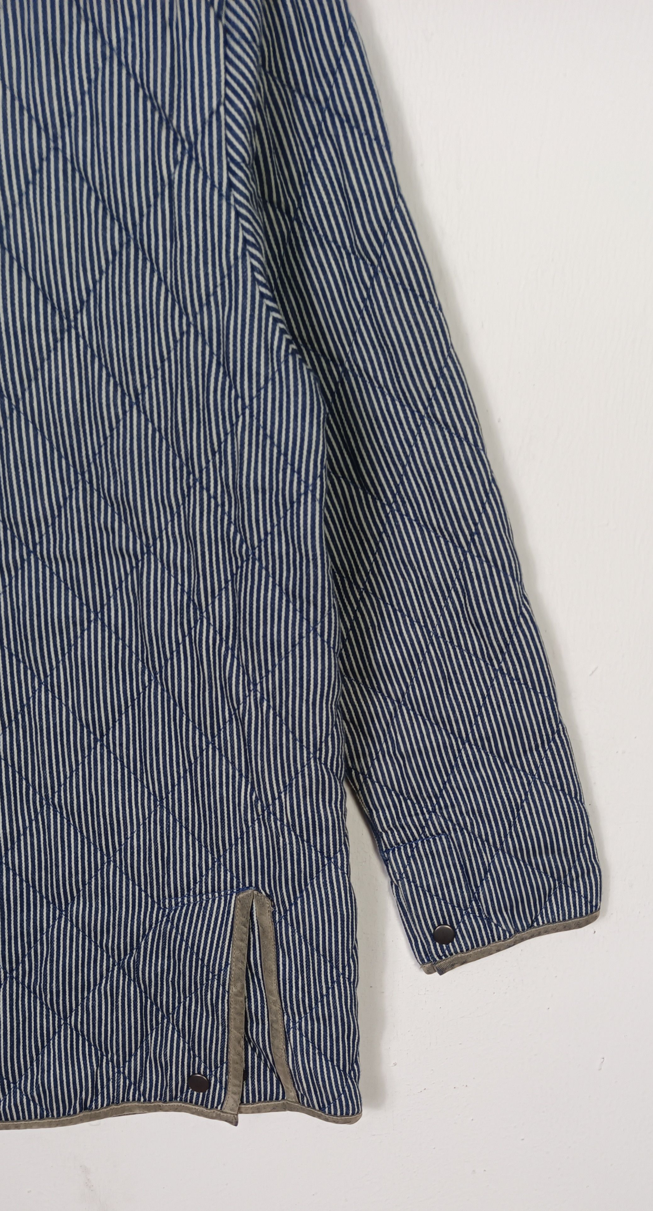 Japanese Brand × Vintage Baffy Hickory Lined Button Chore Jacket Size US M / EU 48-50 / 2 - 6 Thumbnail