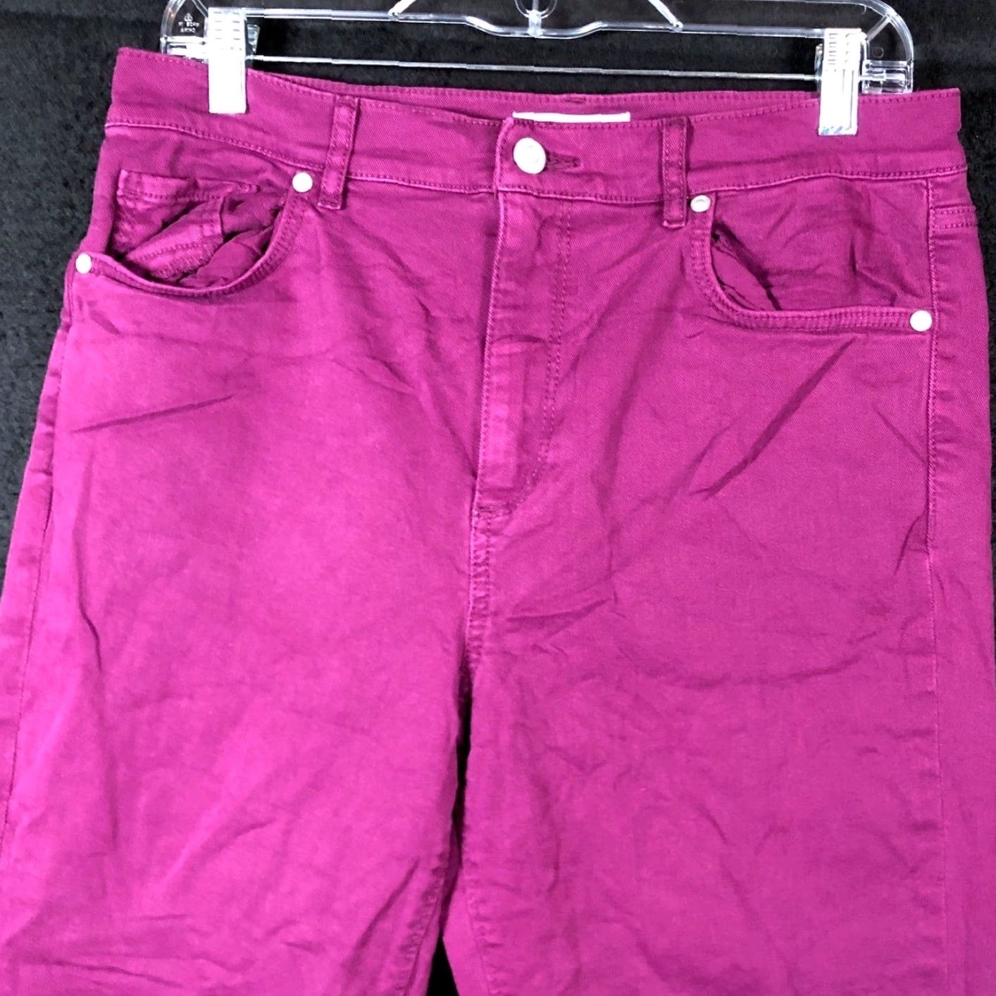 Loft LOFT Womens Jeans Purple High Rise The Skinny Cotton Blend Stretch 10/30 Skinny Jeans Womens Purple High Rise The Skinny Cotton Blend Stretch 10/30 Size 24" / US 00 / IT 34 - 2 Thumbnail