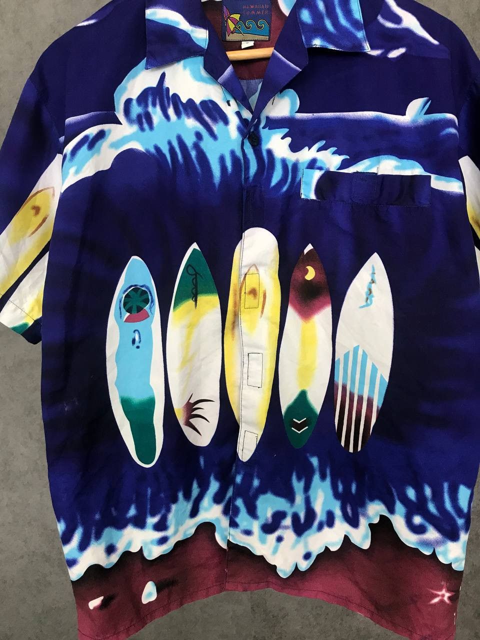 Vintage Hawaiian crazy vintage shirt Size US S / EU 44-46 / 1 - 3 Thumbnail