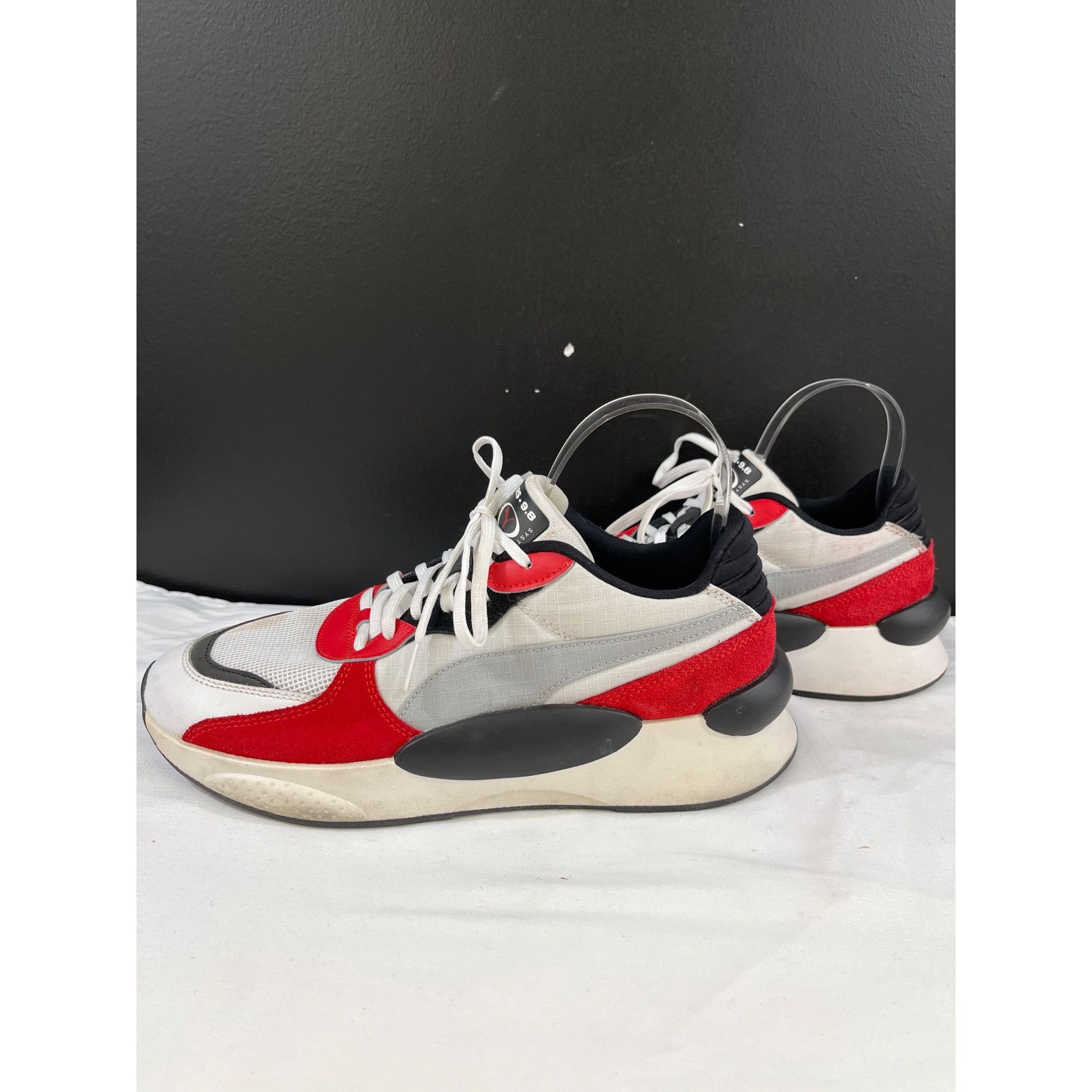 Puma Puma RS 9.8 Men's Red & White Running Sneakers Size 7.5 SKU Size US 7.5 / EU 40-41 - 5 Thumbnail