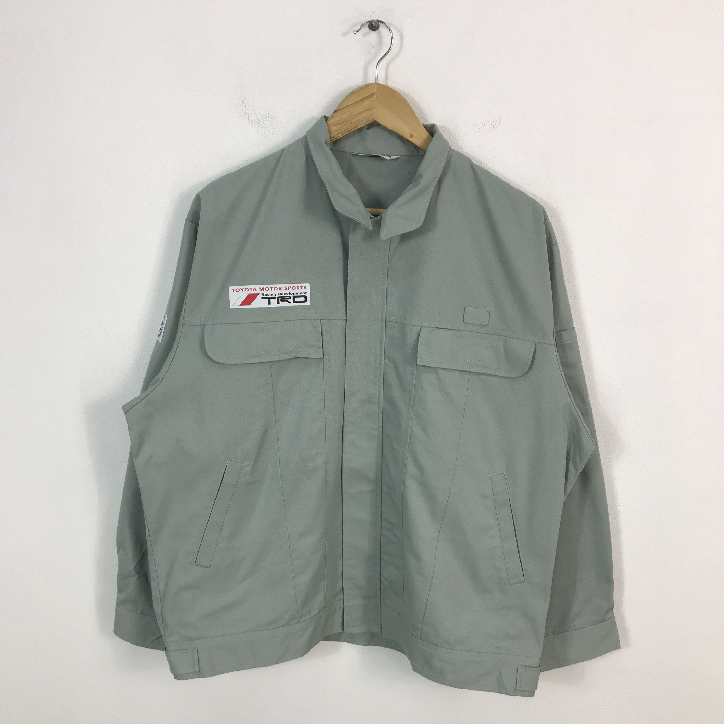 Japanese Brand toyota motor sports racing development trd custom jacket Size US L / EU 52-54 / 3 - 2 Thumbnail