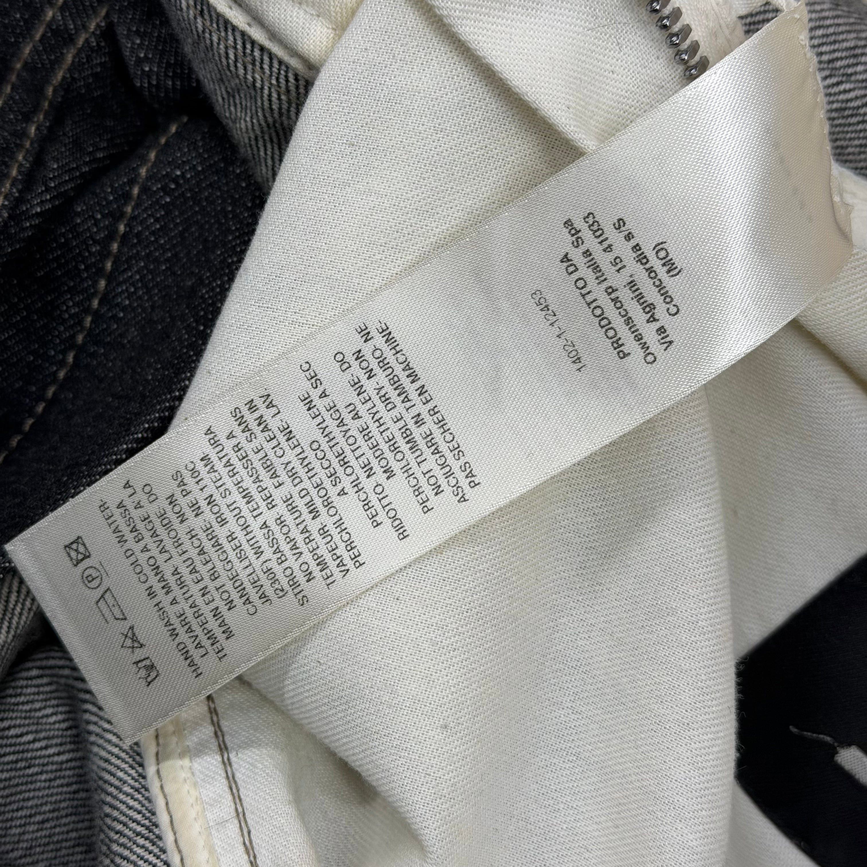 Rick Owens Rick Owens DRKSHDW Raw Indigo Overshirt S (M) Size US M / EU 48-50 / 2 - 6 Thumbnail