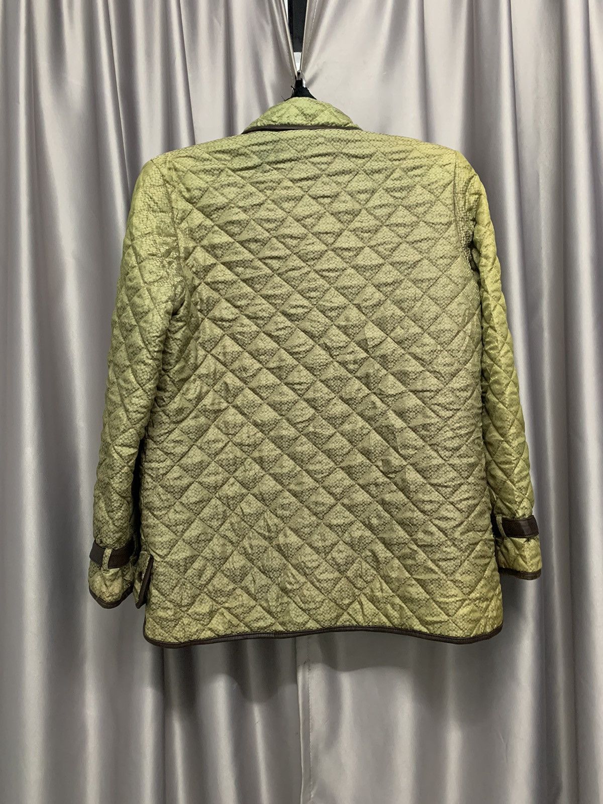 Coach × Vintage 90s COACH MONOGRAM QUILTED JACKET SUNFADED Size US S / EU 44-46 / 1 - 2 Thumbnail