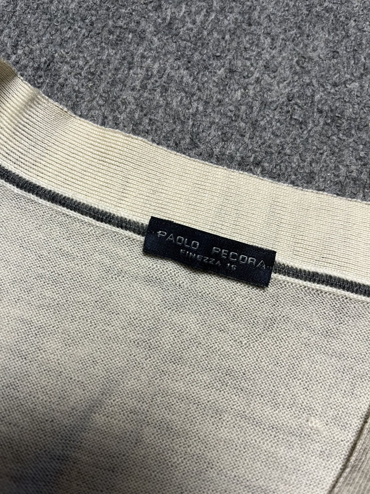 Paolo Pecora Paolo pecora merino vest Size US XL / EU 56 / 4 - 3 Thumbnail