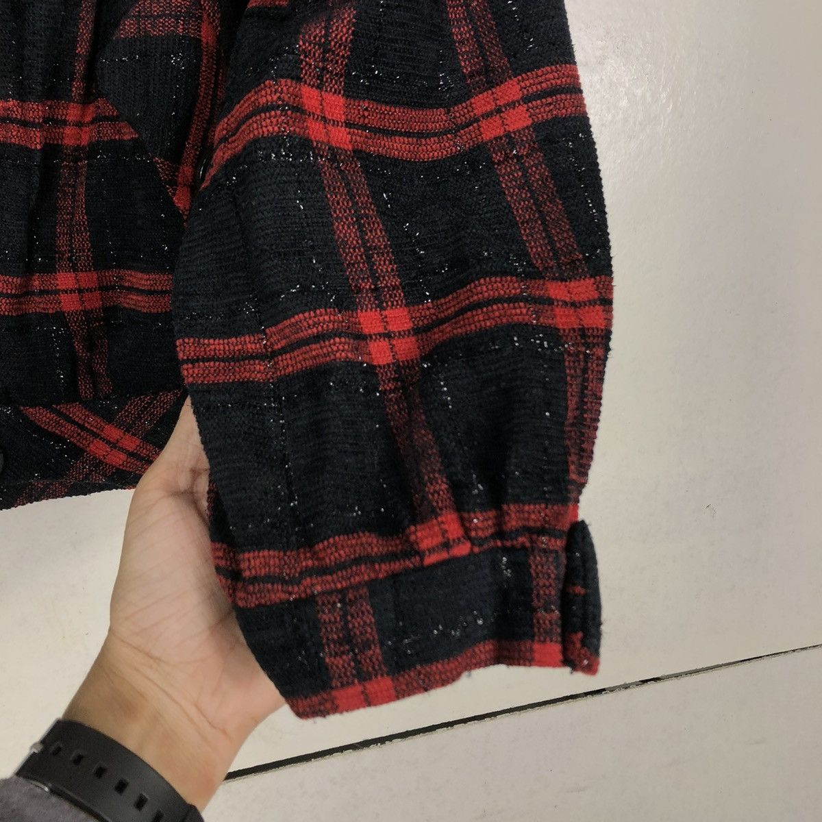 Hysteric Glamour DOUBLE BREAST WOOL BIKER JACKET MINIMUM JAPAN TARTAN DESIGN Size US S / EU 44-46 / 1 - 15 Thumbnail