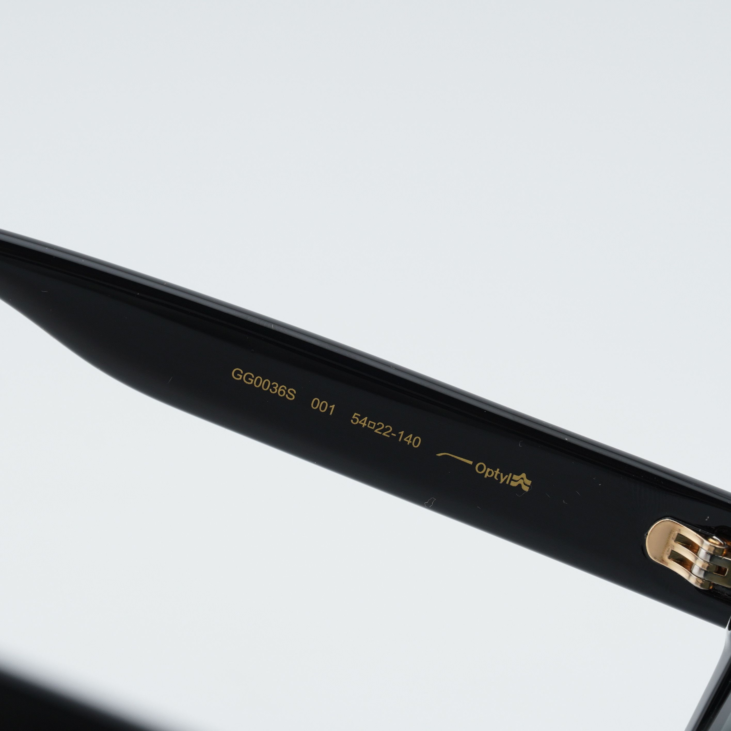 Gucci Gucci GG0036S 001 Women Sunglasses Black Square Frame Size ONE SIZE - 3 Thumbnail
