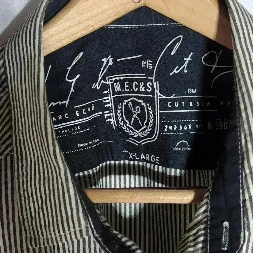 Marc Ecko Marc Ecko Cut and Sew Men's dress shirt sz XL Size US XL / EU 56 / 4 - 2 Thumbnail