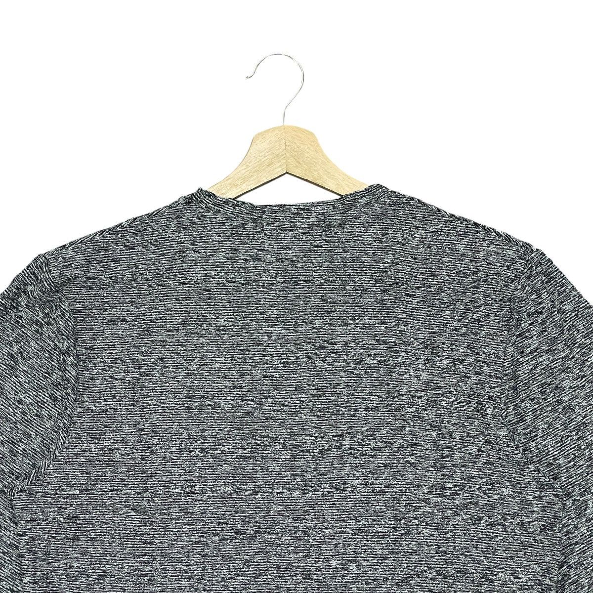 In The Attic Growth by Grail Y2k Salt & Pepper Textured Knit Top Sweater Size US L / EU 52-54 / 3 - 6 Thumbnail