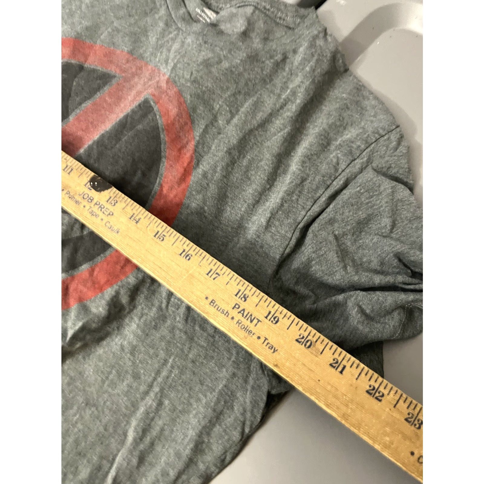 Old Navy Deadpool Old Navy Graphic T Shirt Mens Gray XL Crew Neck Short Sleeve Logo Cotton Blend Regular Fit Size US XL / EU 56 / 4 - 5 Thumbnail