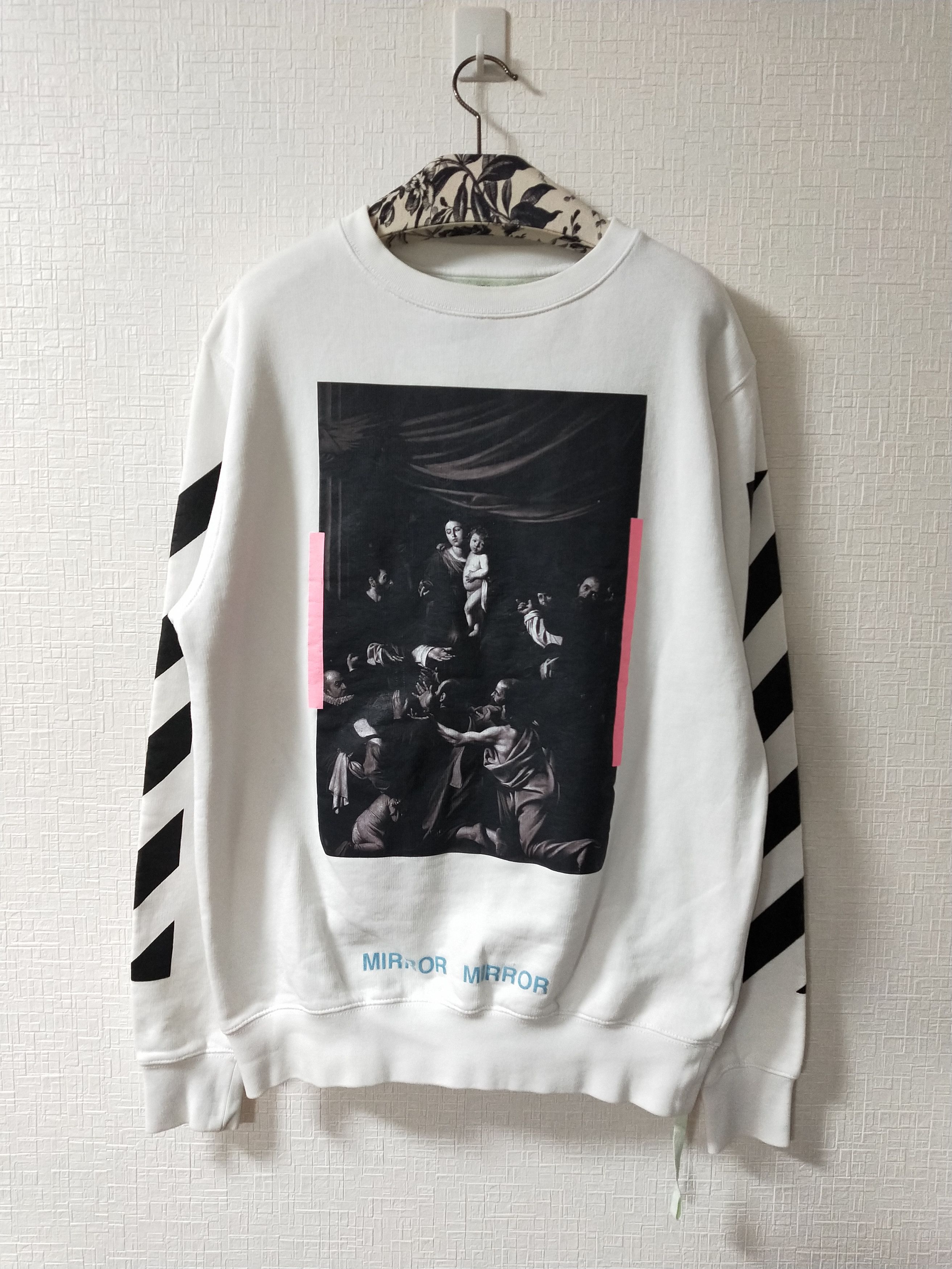 Off-White Diagonal Caravaggio Sweatshirt Size US S / EU 44-46 / 1 - 1 Thumbnail
