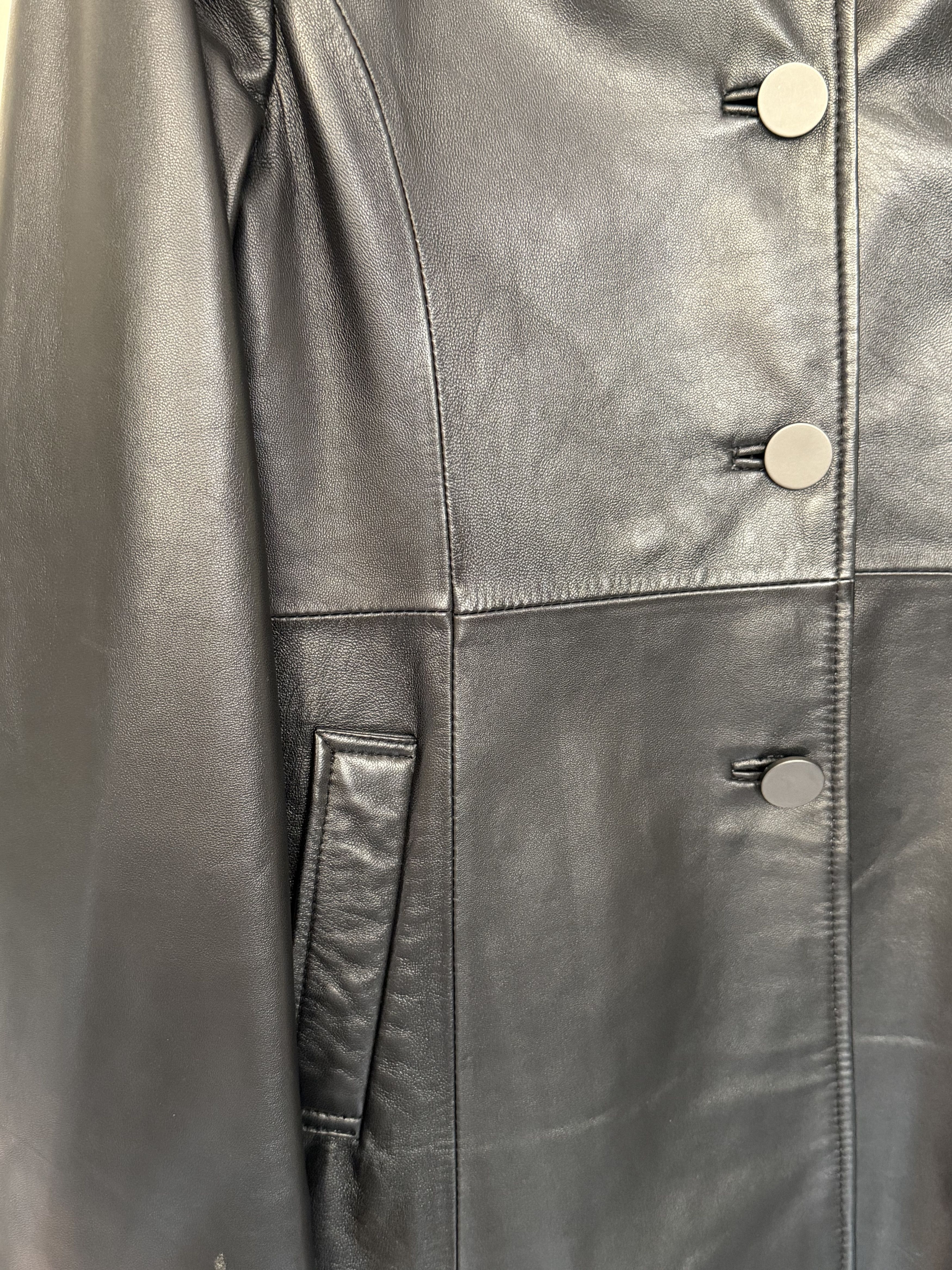Balmain Balmain Calfskin Leather Jacket Size M / US 6-8 / IT 42-44 - 4 Thumbnail
