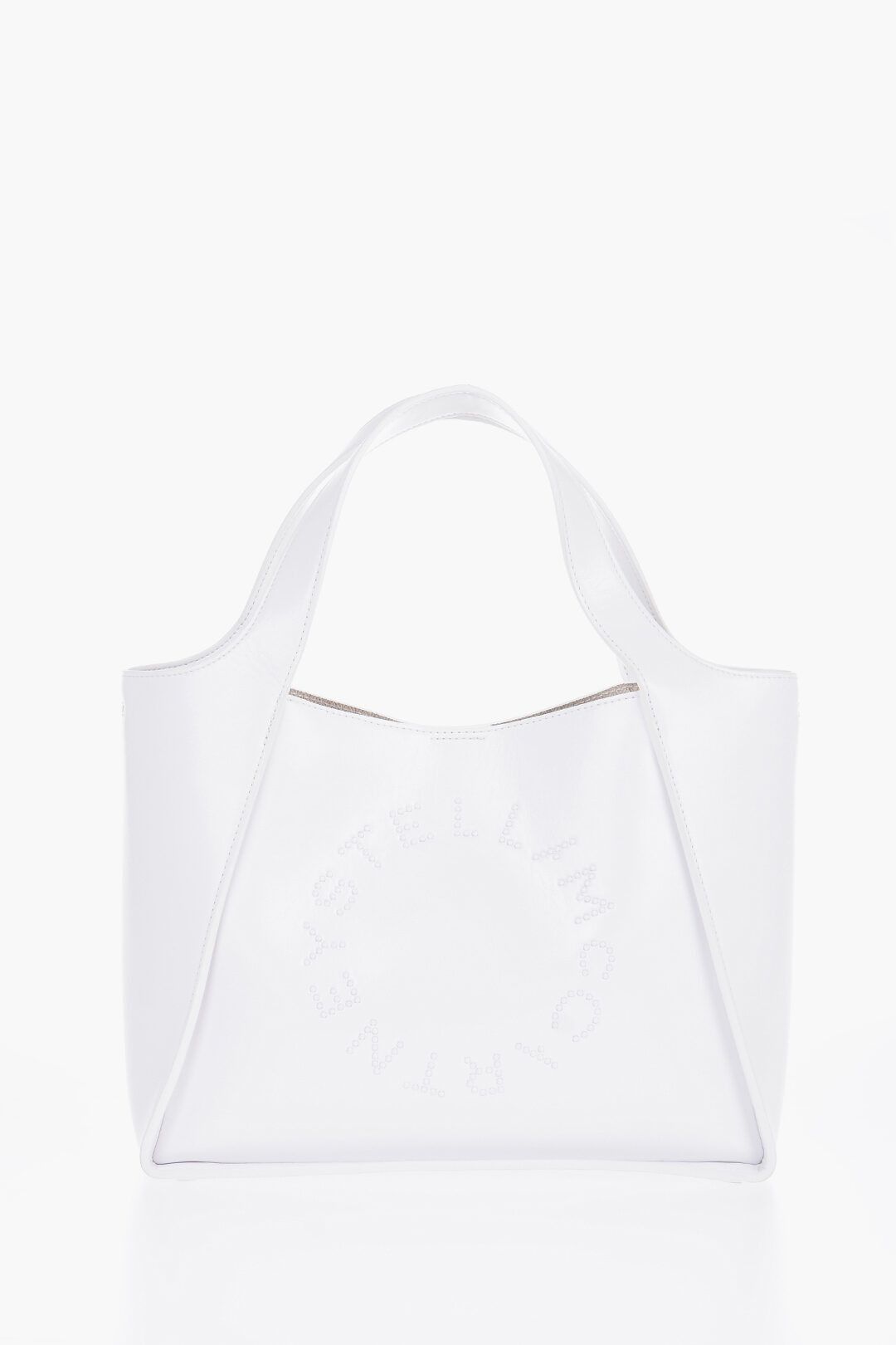 Stella McCartney og1mm0824 Size: OS / Vegan Leather Tote Bag in White Size ONE SIZE - 1 Thumbnail
