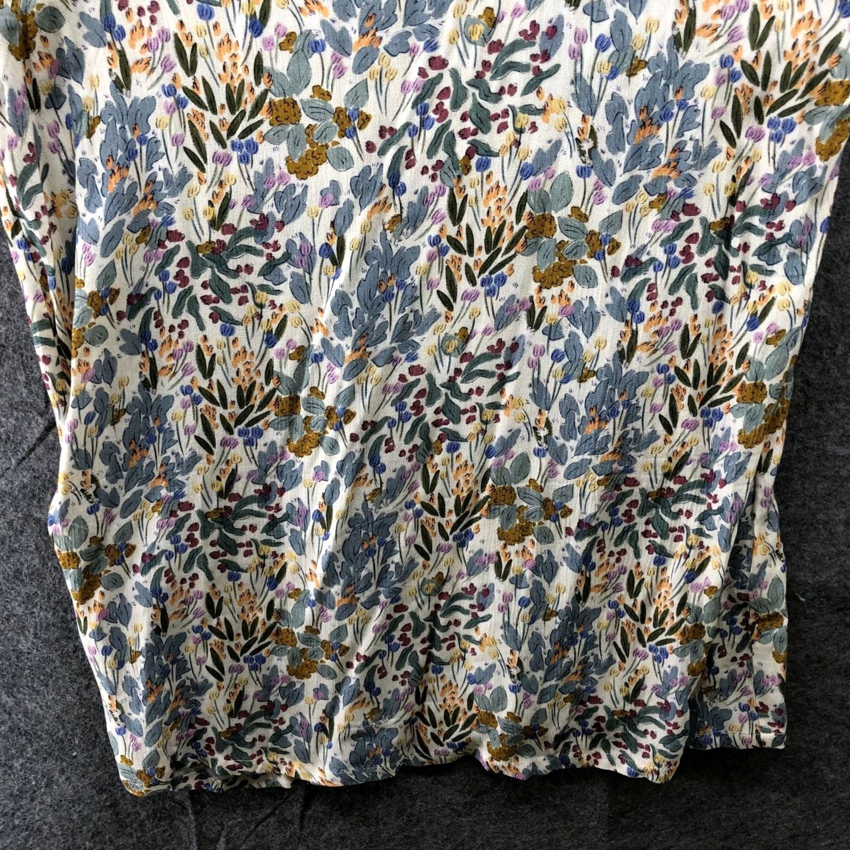 Vintage Marie Sixtine Blouse Womens M Bubble Sleeve Floral High Neck Cottagecore Prairie Size M / US 6-8 / IT 42-44 - 4 Thumbnail