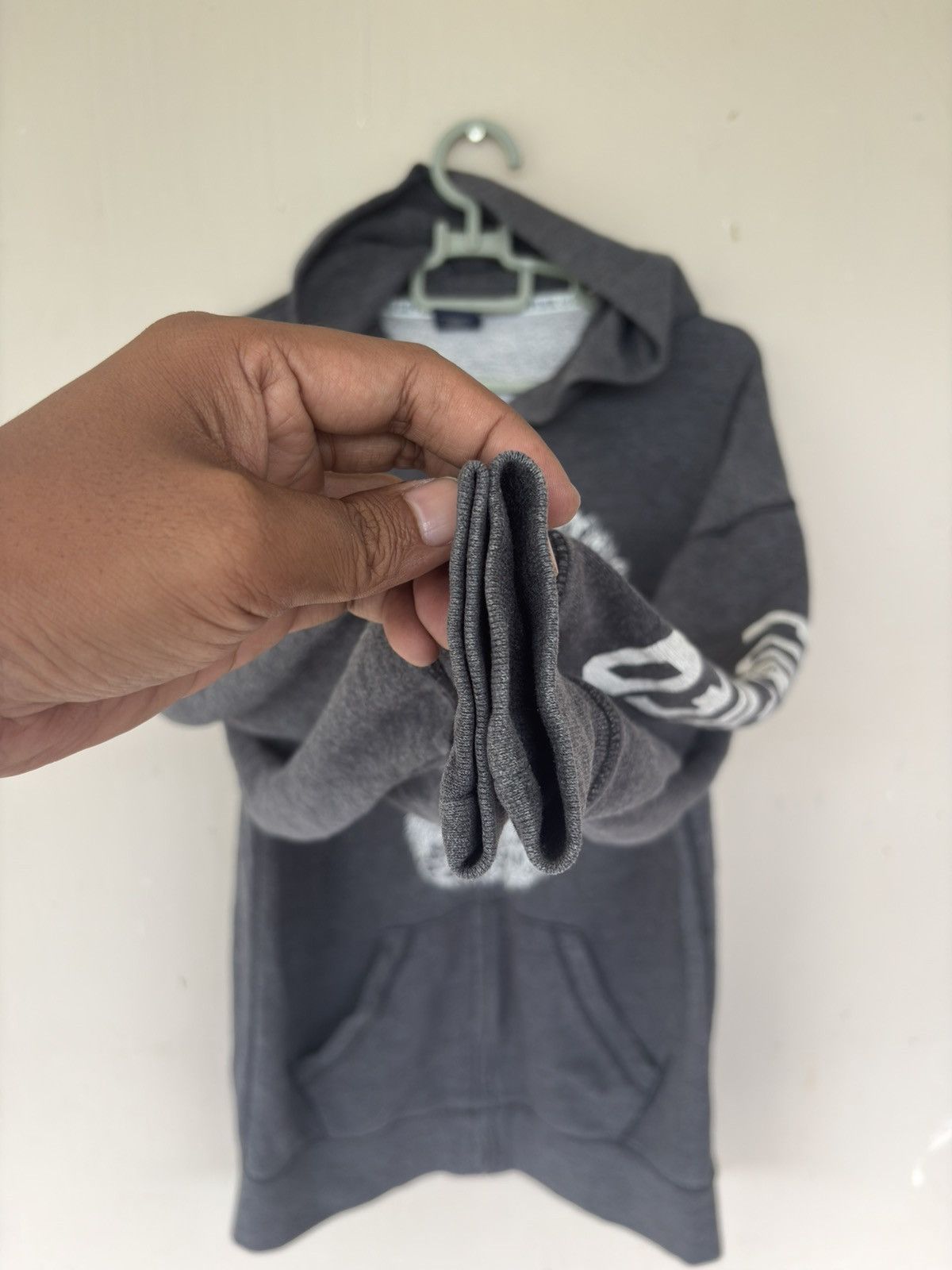 Pink PINK Skull Print Full Zip Hoodie Charcoal Grey Size US M / EU 48-50 / 2 - 4 Thumbnail