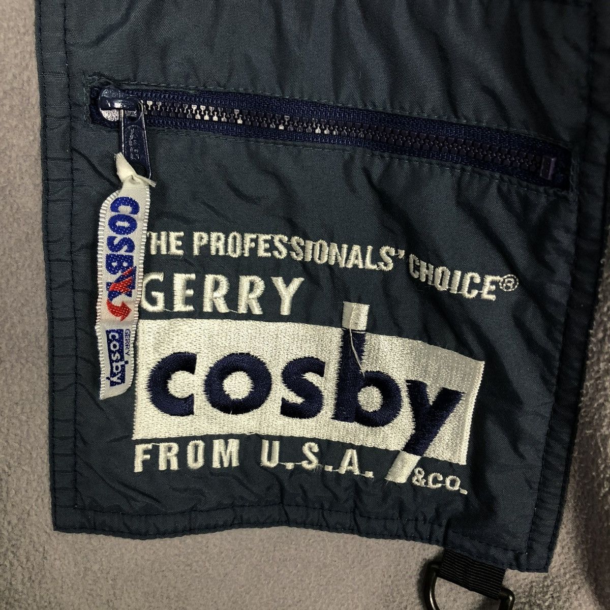Japanese Brand 🔥VINTAGE ANORAK FLEECE HALF ZIPPER GERRY COSBY Size US L / EU 52-54 / 3 - 19 Thumbnail