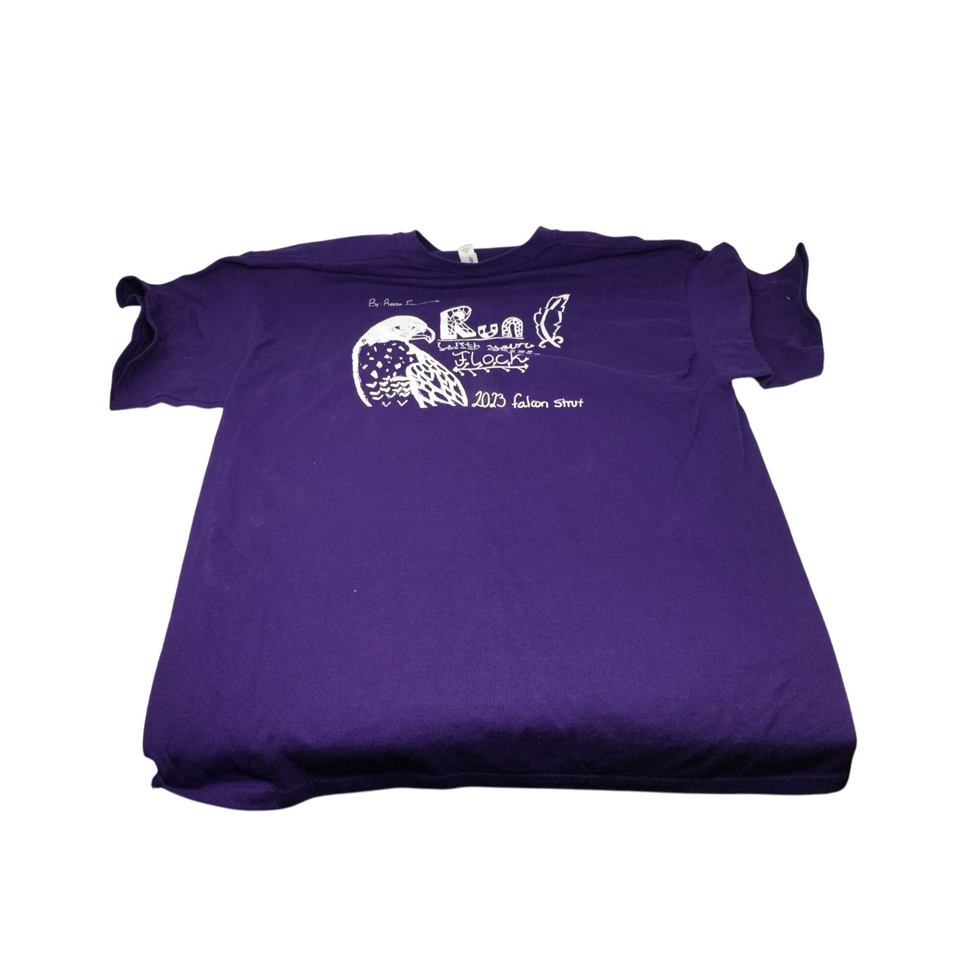 Jerzees FALCON STRUT 2023 ''Jerzees Dri Power'' Brand Size XL Purple Size XL / US 12-14 / IT 48-50 - 2 Thumbnail