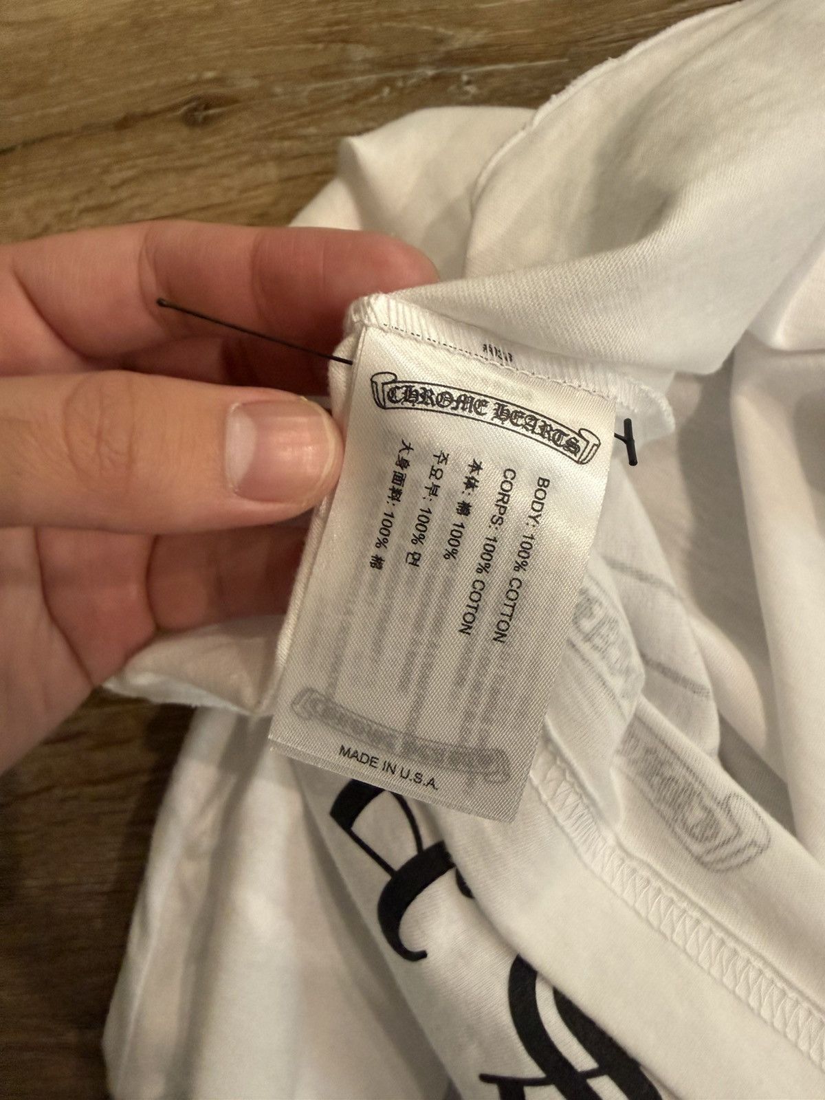 Chrome Hearts Chrome Hearts Las Vegas Exclusive Horseshoe Tee Size US M / EU 48-50 / 2 - 9 Thumbnail