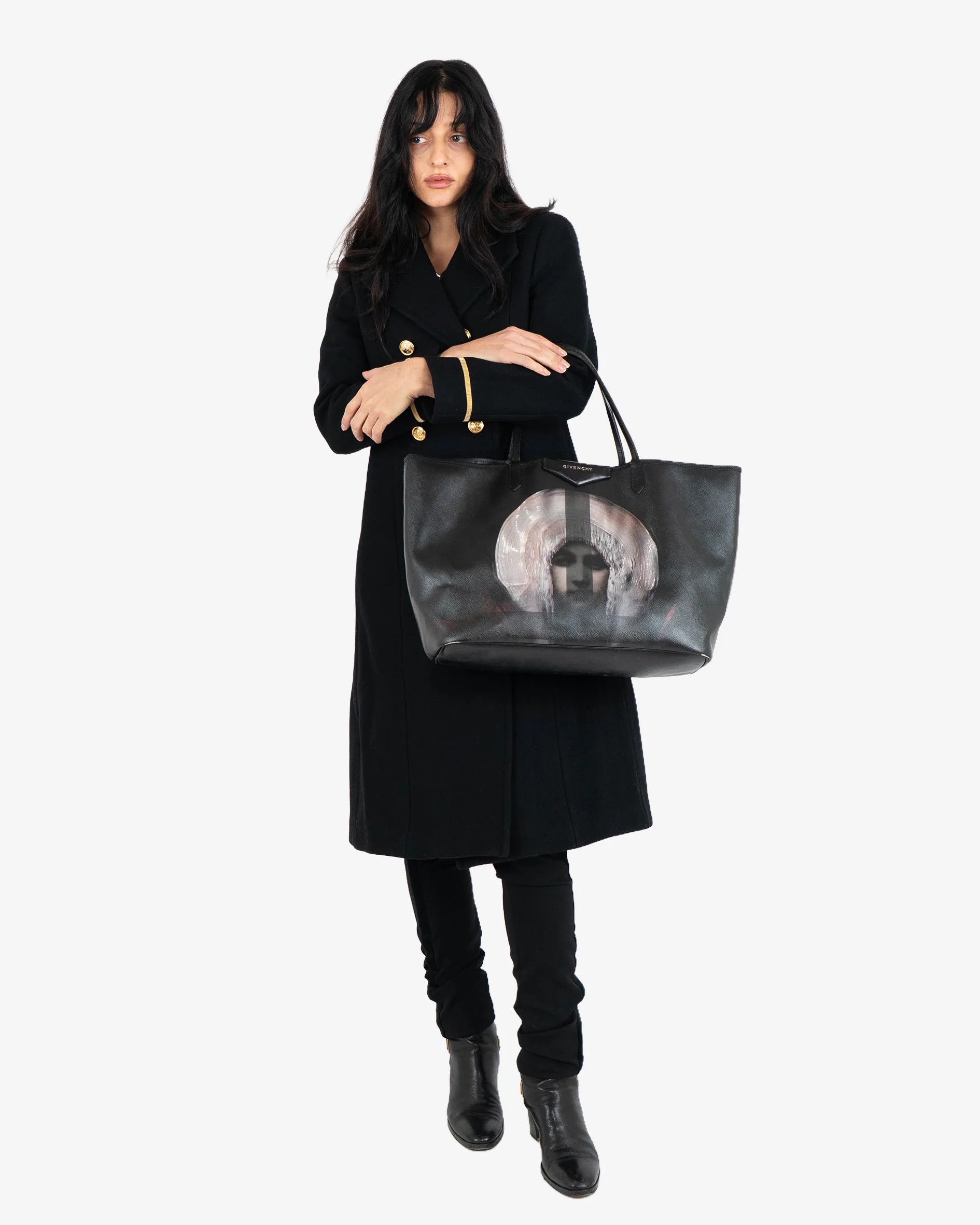 Saint Laurent Paris Palladium Officier Coat Women's (FW16) Size XS / US 0-2 / IT 36-38 - 10 Thumbnail