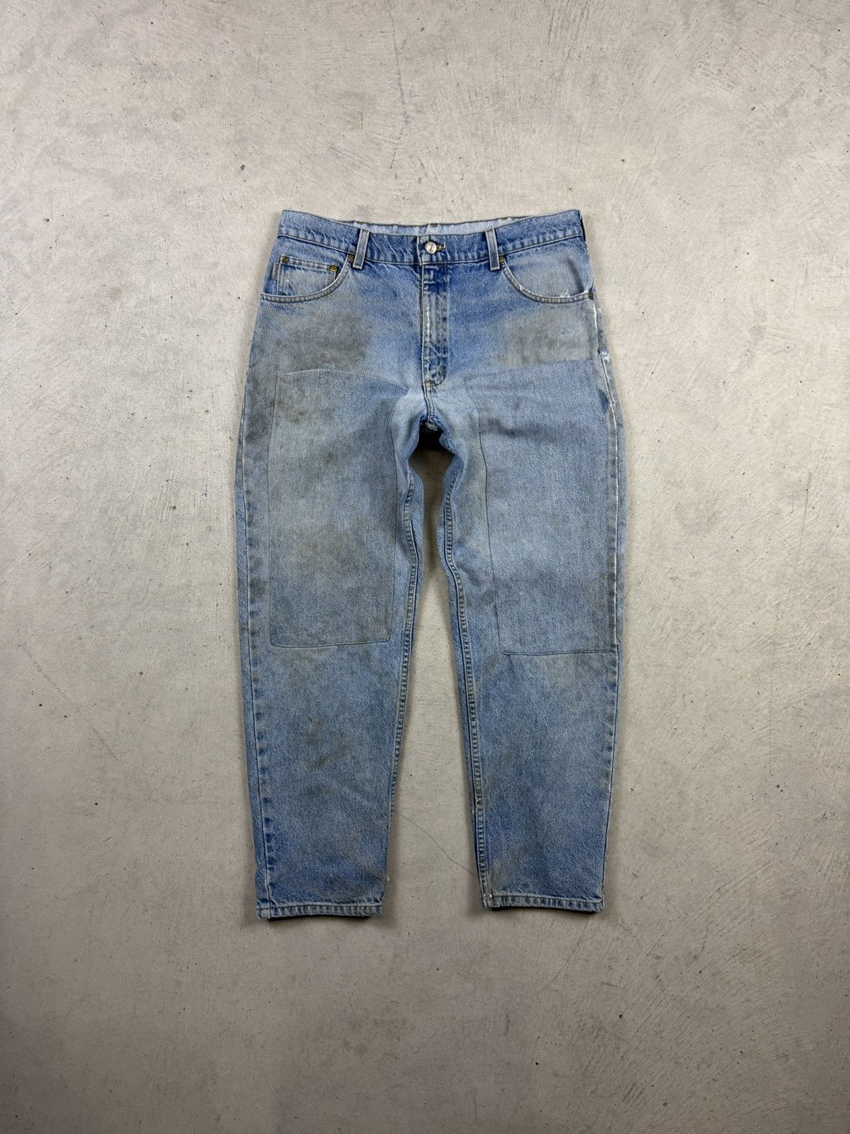 Carhartt × Vintage Carhartt Reworked Double Knee Denim Jeans Size US 36 / EU 52 - 1 Thumbnail