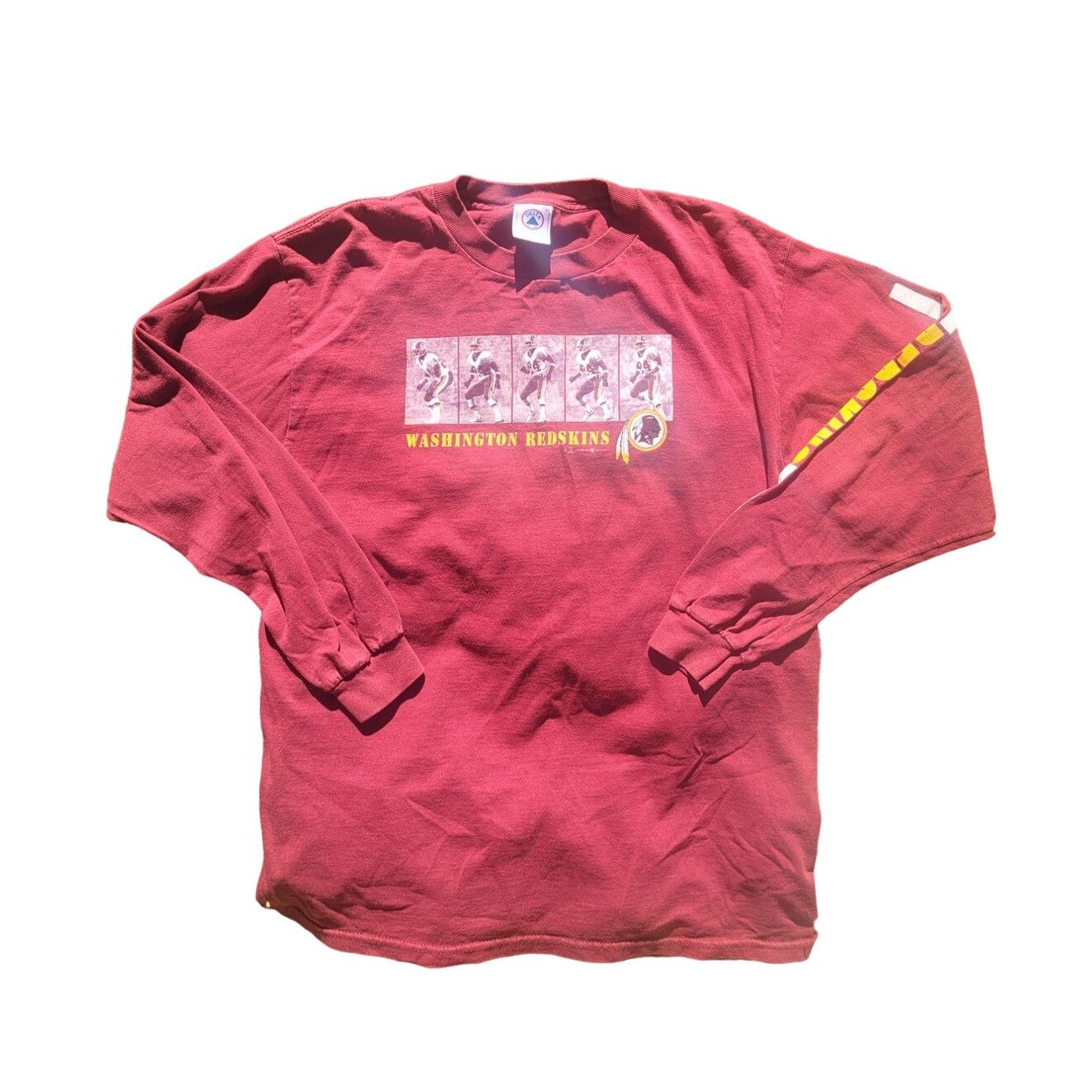 NFL × Vintage Vtg Washington Football long sleeve t shirt sleeve graphics Size US M / EU 48-50 / 2 - 1 Thumbnail
