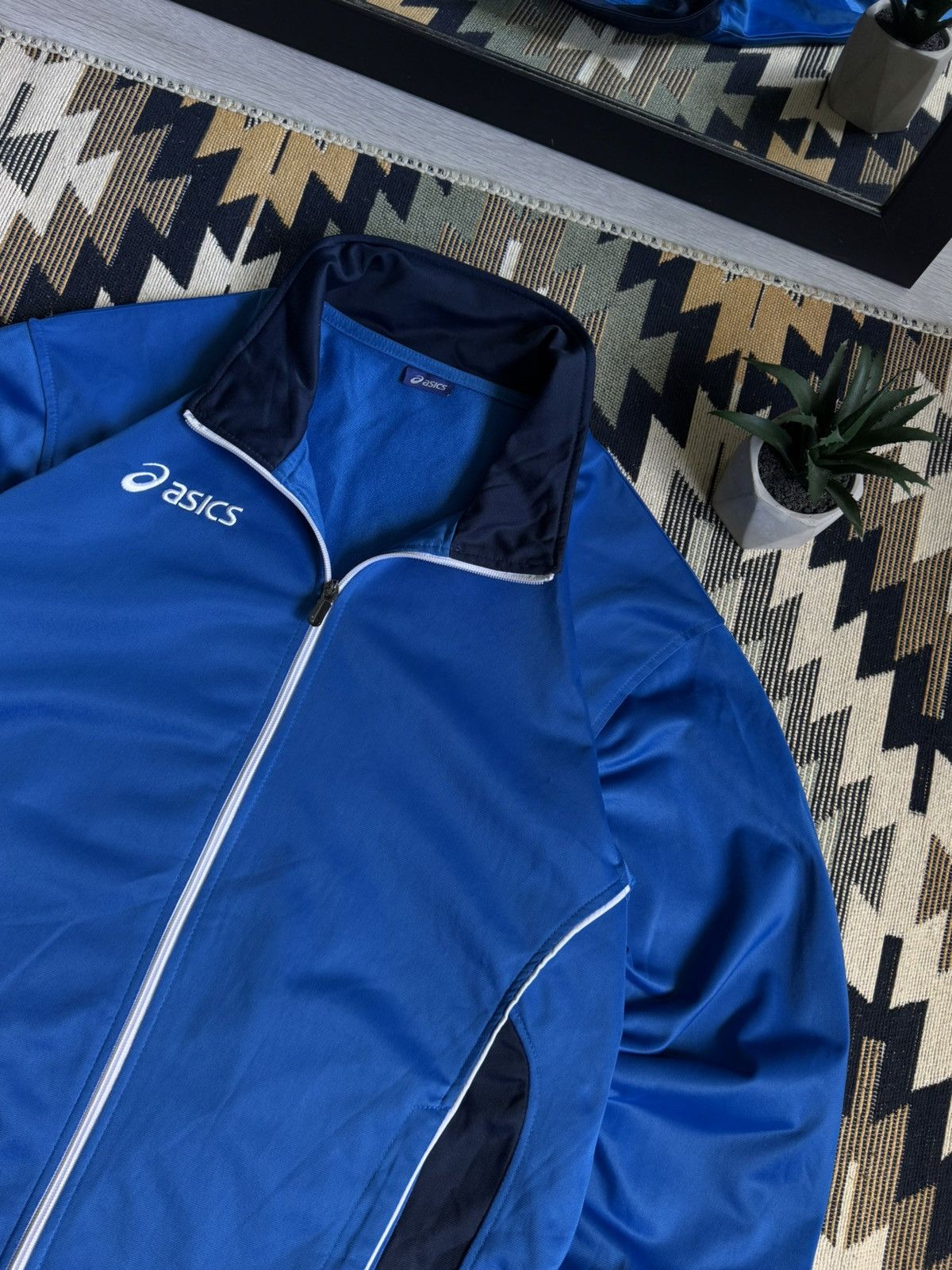 Asics Vintage Asics Logo Track Jacket Size US L / EU 52-54 / 3 - 5 Thumbnail