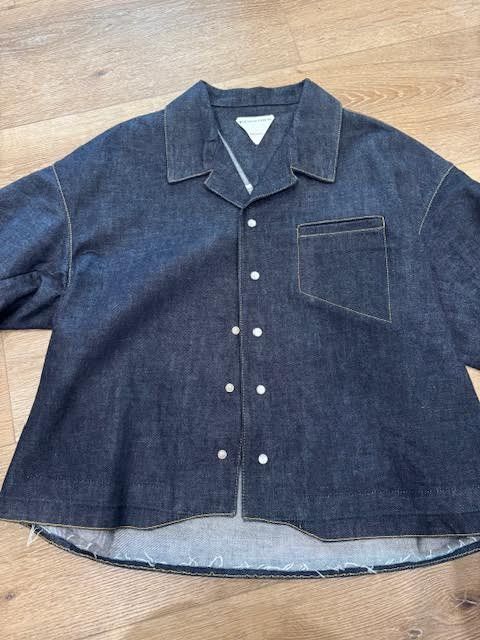 Bottega Veneta Bottega Veneta Men's Jacket Short Sleeve Denim sz 46 Indigo Size US S / EU 44-46 / 1 - 4 Thumbnail