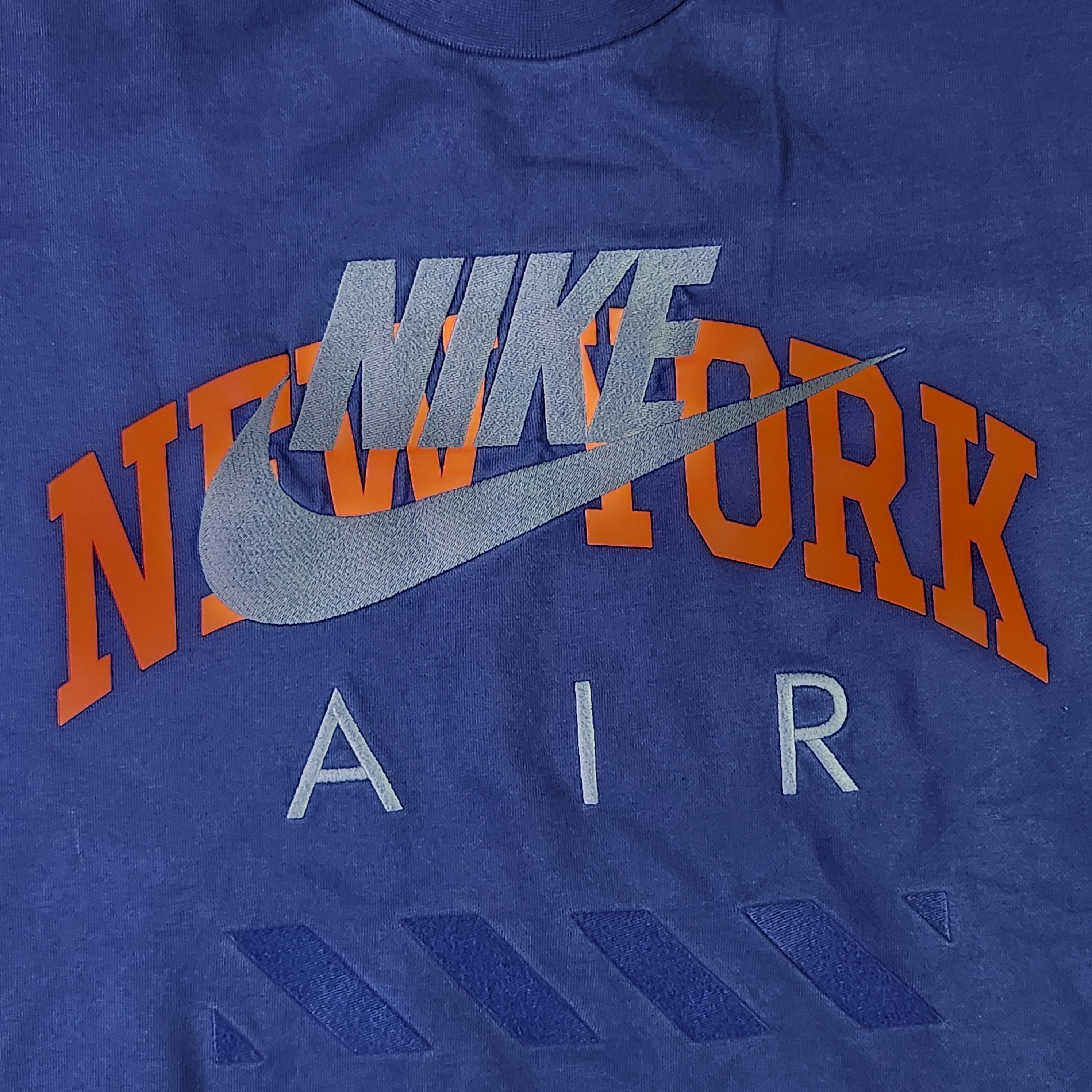 Nike Nike Air NYC Fleece Crew Neck Embroidered Sweatshirt Large Size US L / EU 52-54 / 3 - 2 Thumbnail