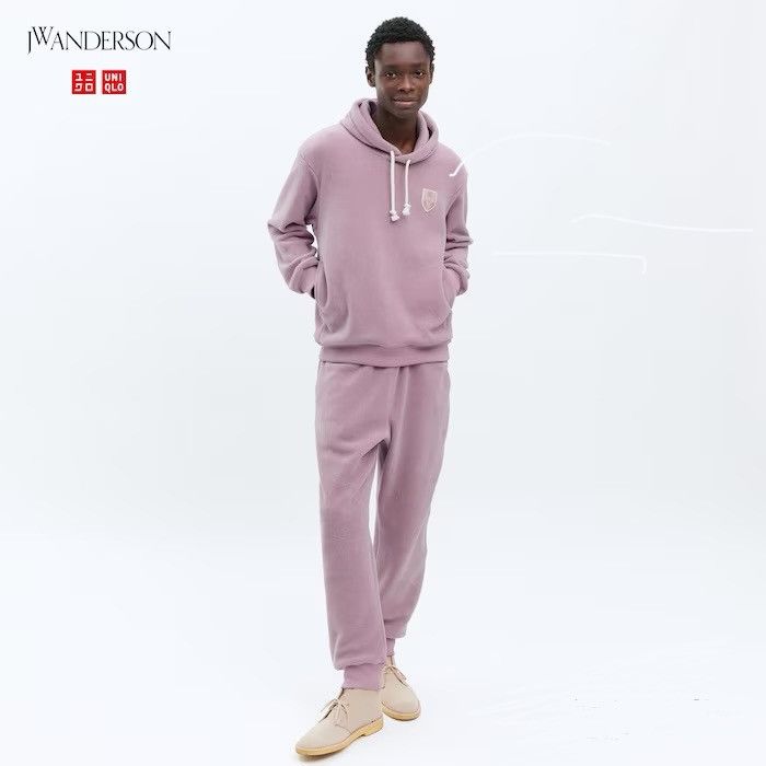 JW Anderson × Uniqlo Small JW Anderson Pink Fleece Pants Sherpa Joggers Size US 28 / EU 44 - 3 Thumbnail