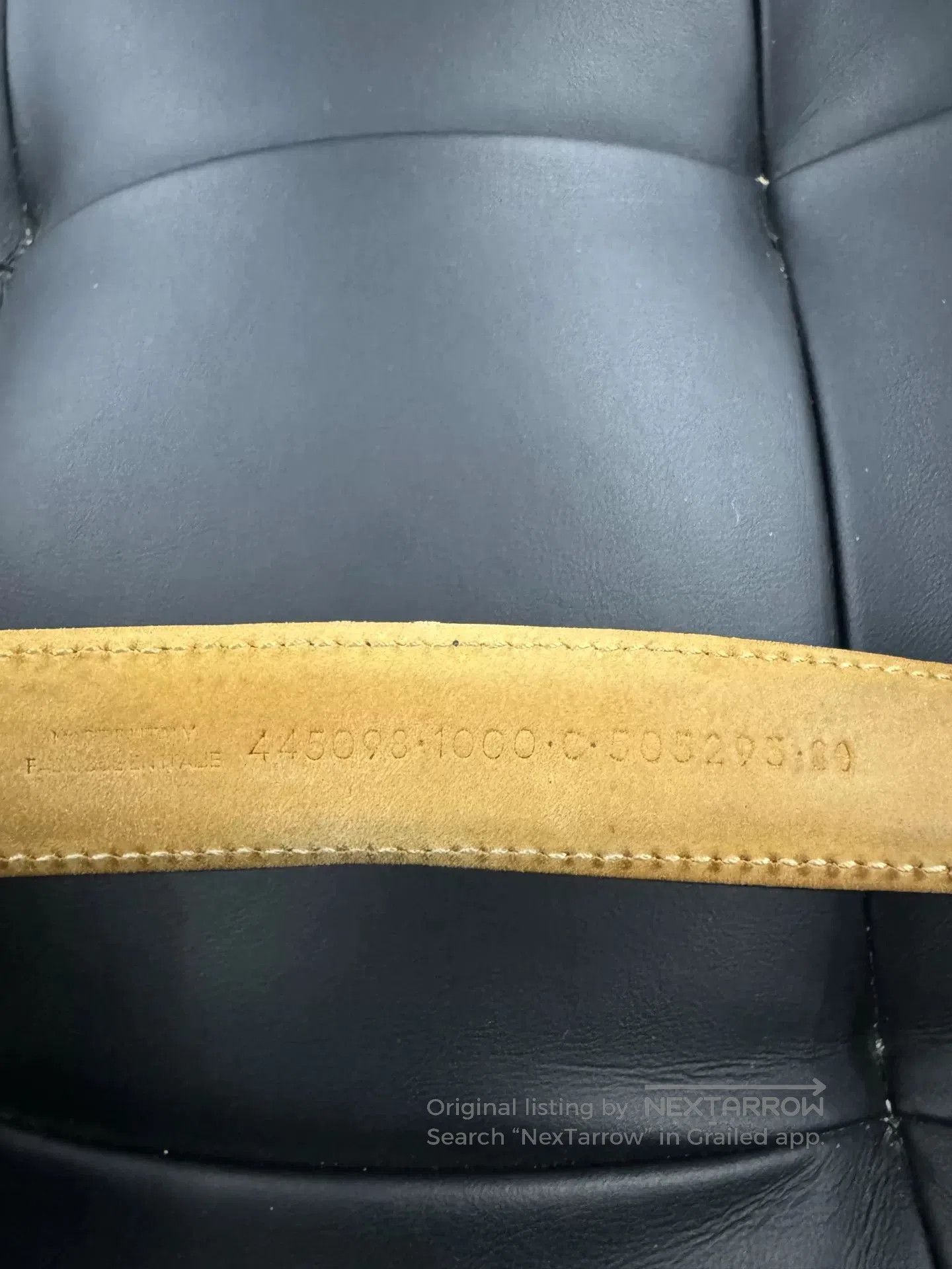 Balenciaga Balenciaga Leather Waist Belt in Orange. Size ONE SIZE - 4 Thumbnail