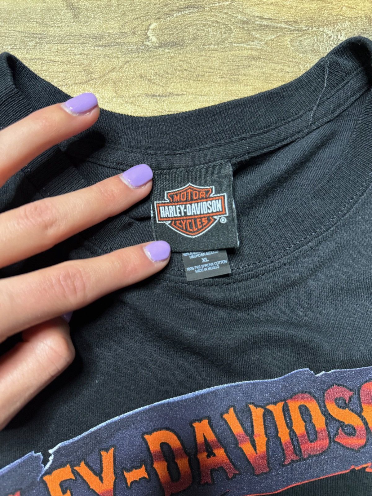 Harley Davidson Vintage Harley Davidson Size US XL / EU 56 / 4 - 4 Thumbnail